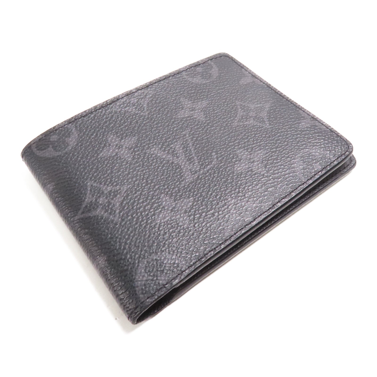 LOUIS VUITTON Monogram Eclipse Multiple錢包