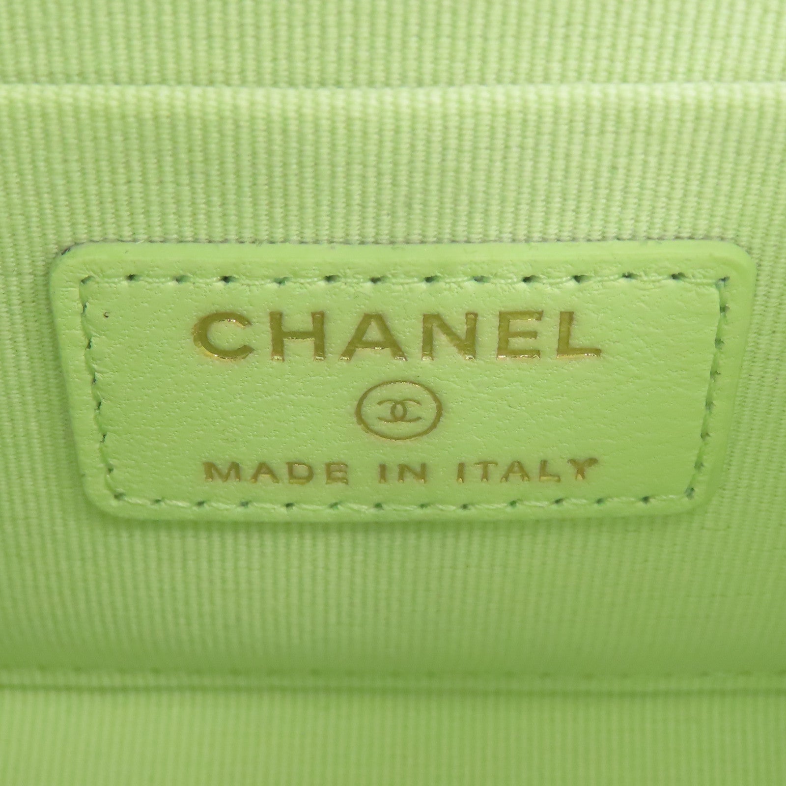 CHANEL 羊皮皮革Shoulder Bag金扣鏈帶肩背袋