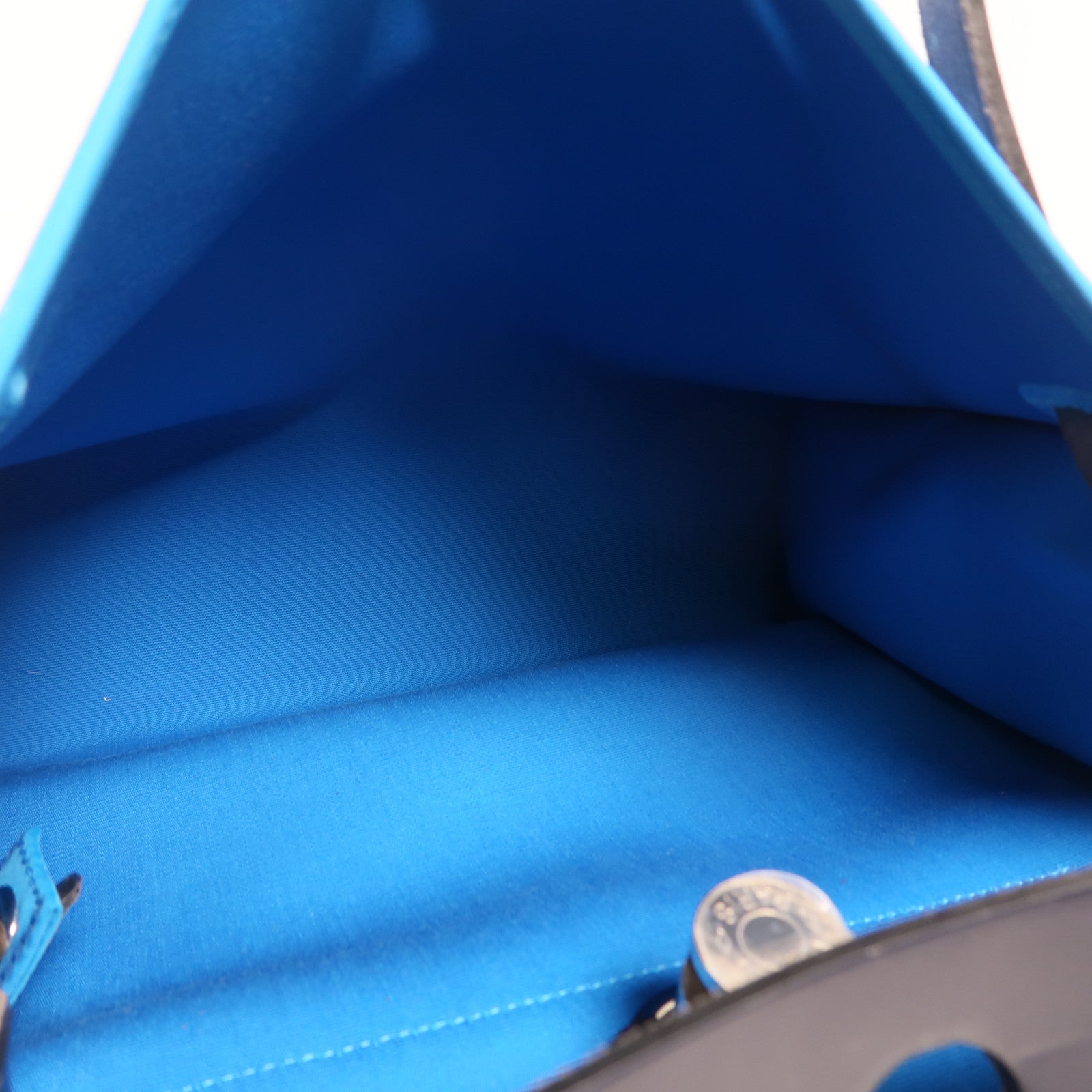 HERMES 帆布Herbag PM銀扣手挽肩背兩用袋