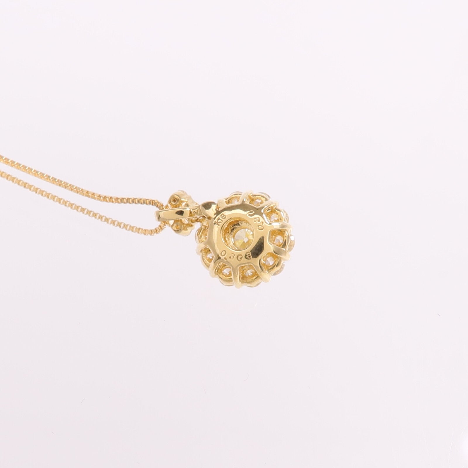 JEWELRY 18K黃金Diamond Necklace鑽石項鍊