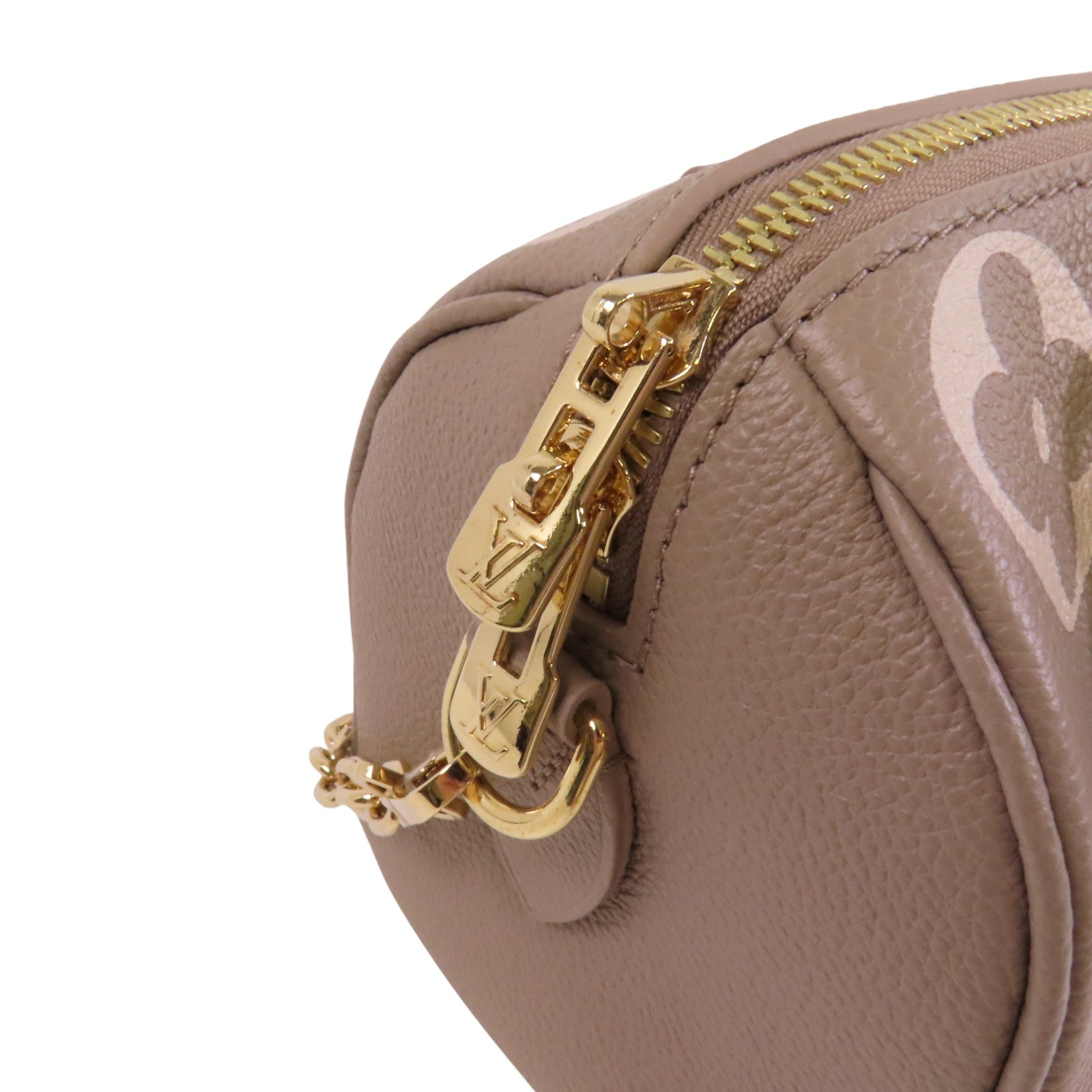 LOUIS VUITTON Monogram Empreinte Speedy Bandouliere 20金扣手挽肩背兩用袋