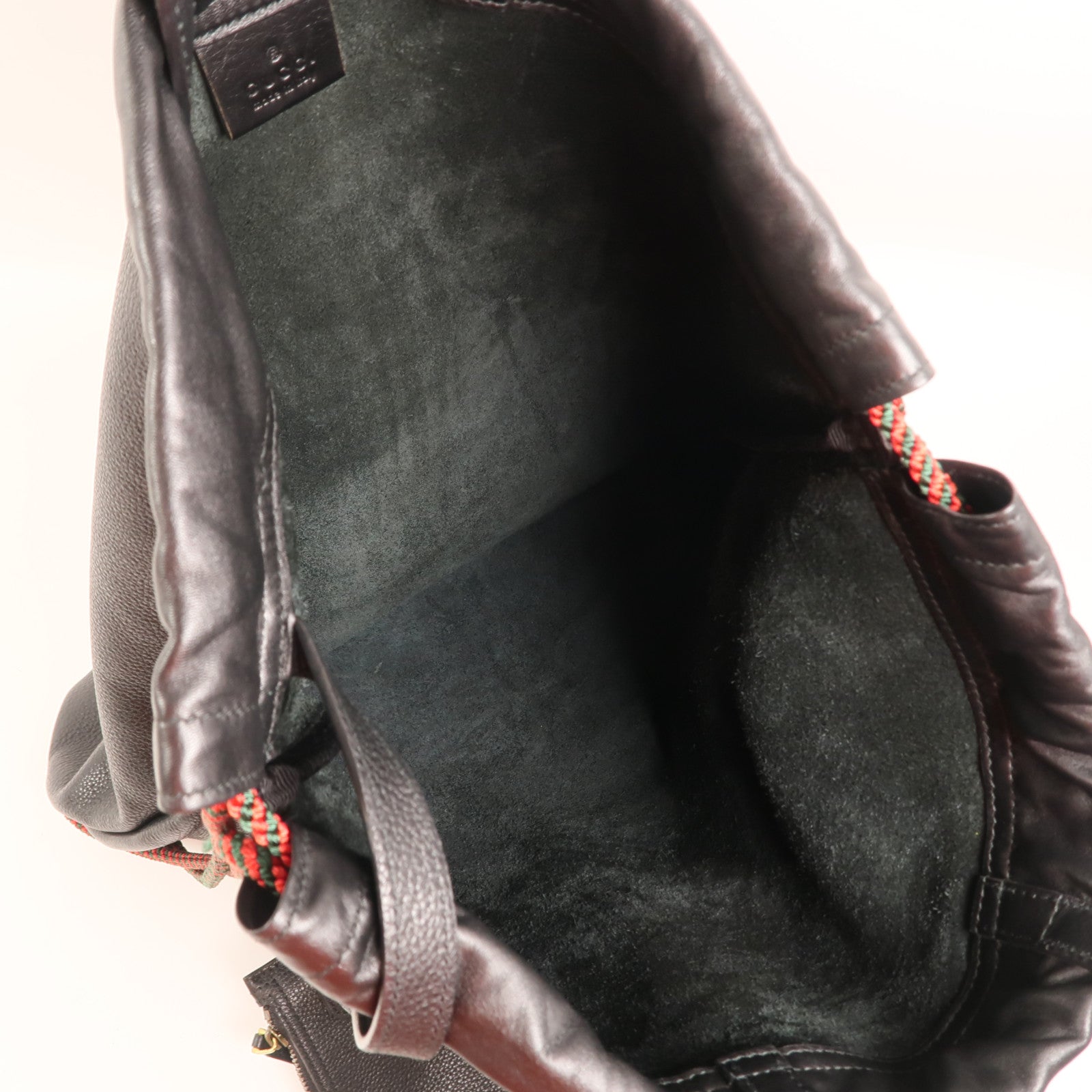 GUCCI 牛皮皮革Rucksack金扣背包