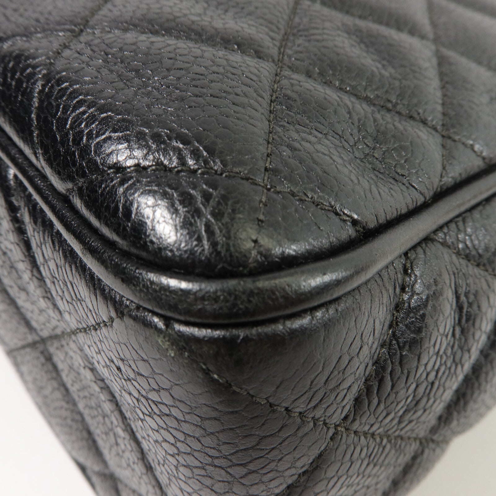 CHANEL 牛皮皮革Vintage Chain Shoulder Bag鏈帶肩背袋