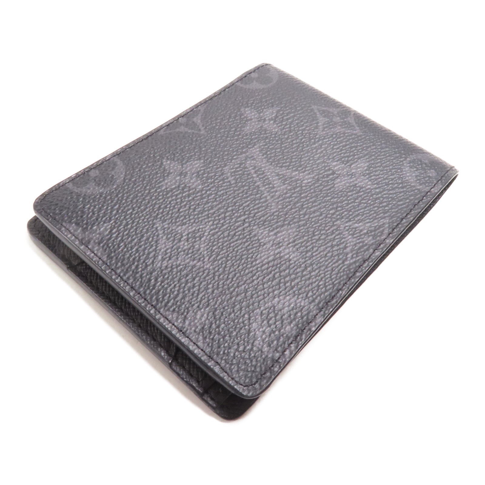 LOUIS VUITTON Monogram Eclipse Multiple錢包