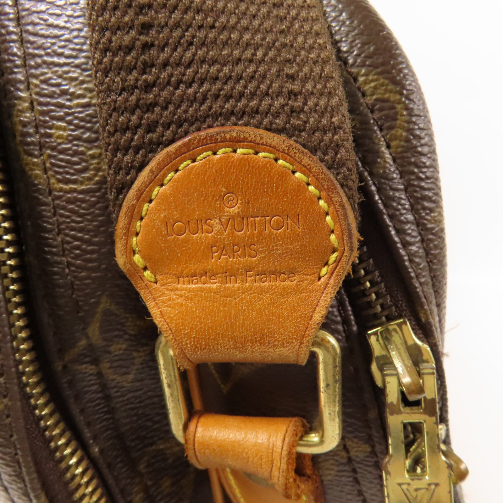LOUIS VUITTON Monogram Reporter GM金扣肩背袋