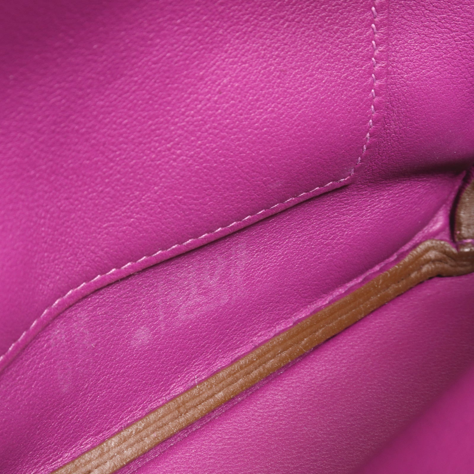 HERMES Swift皮革Birkin 30 Ghillies銀扣手挽袋Anemone