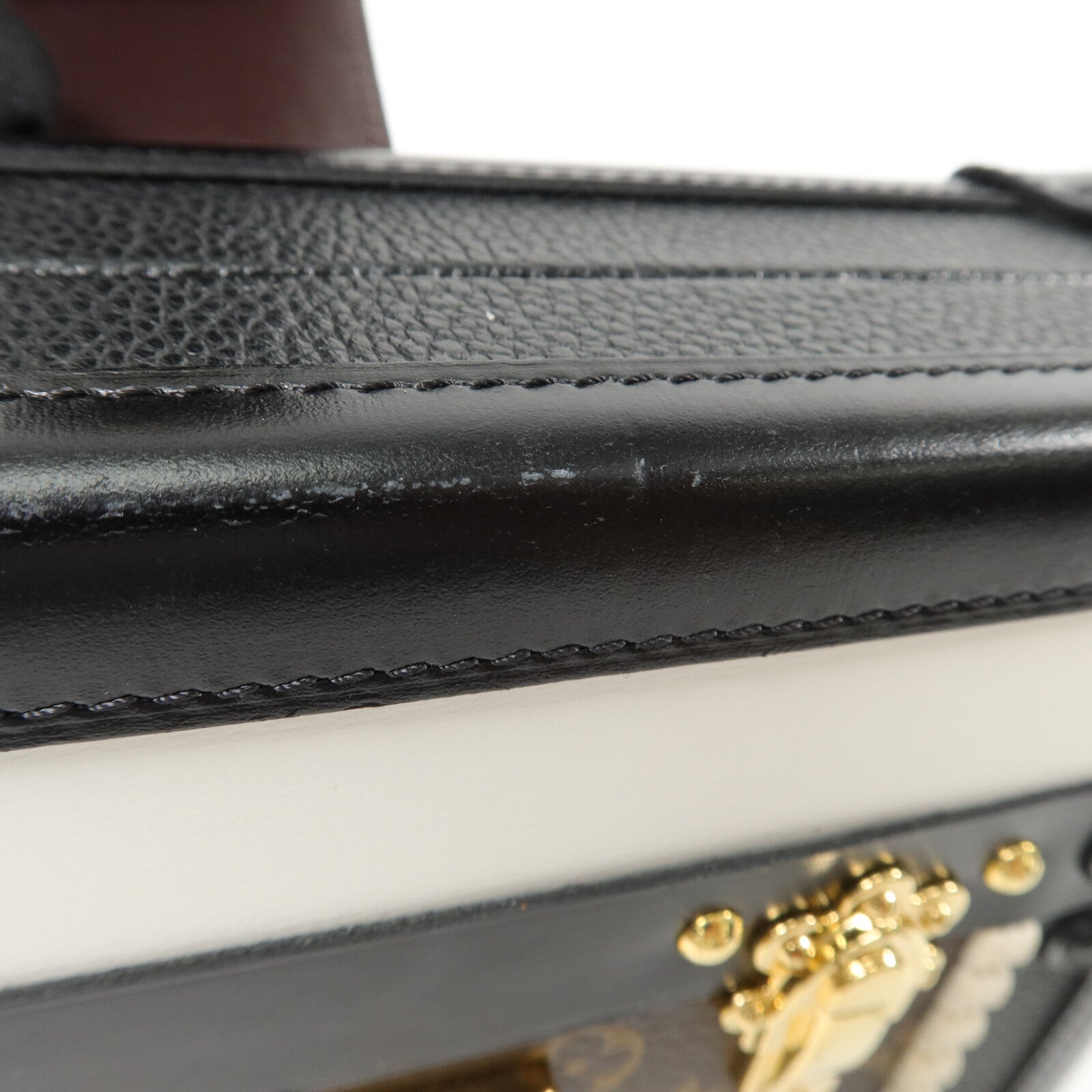LOUIS VUITTON 牛皮皮革Petite Malle肩背袋