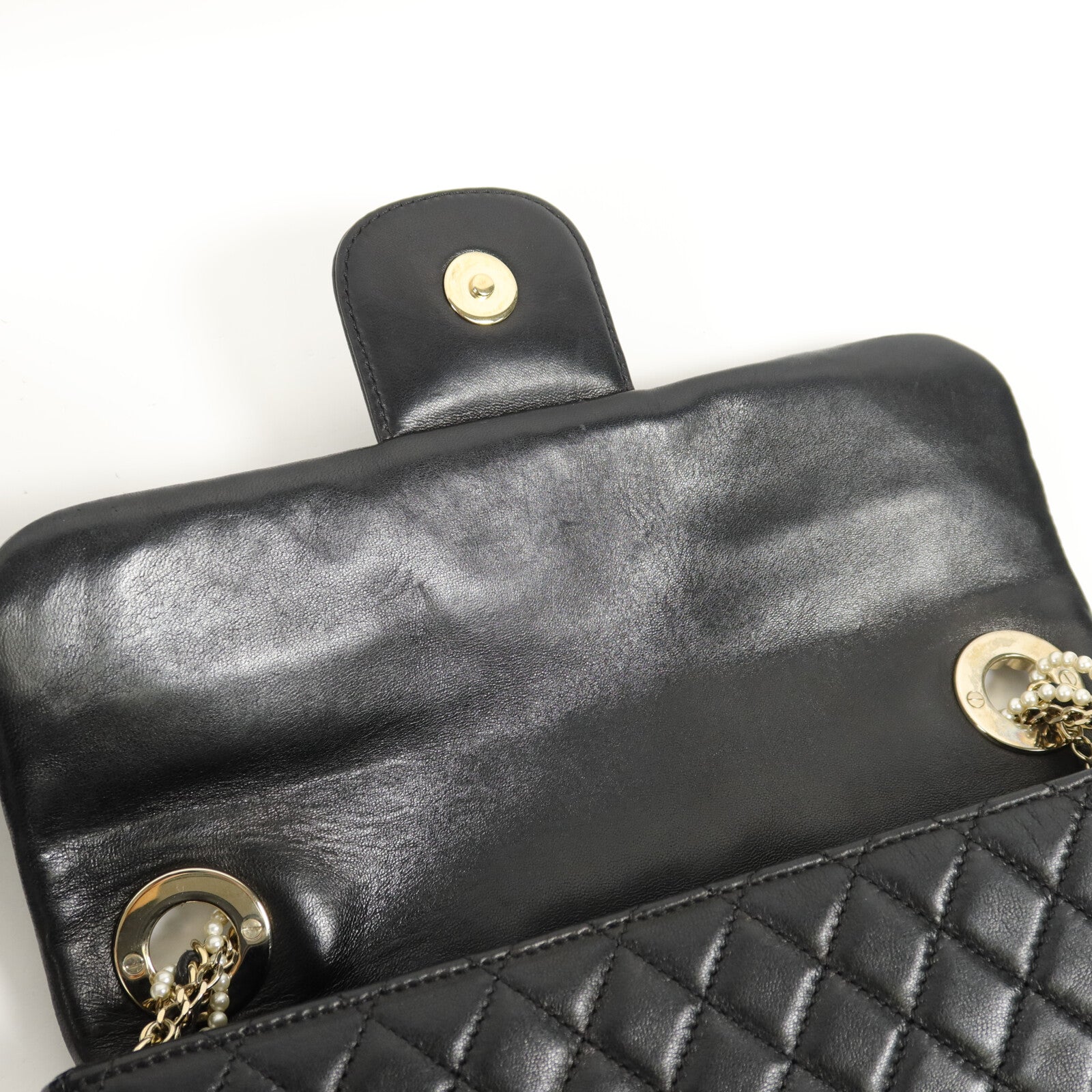 CHANEL 羊皮皮革Chain Shoulder鏈帶肩背袋