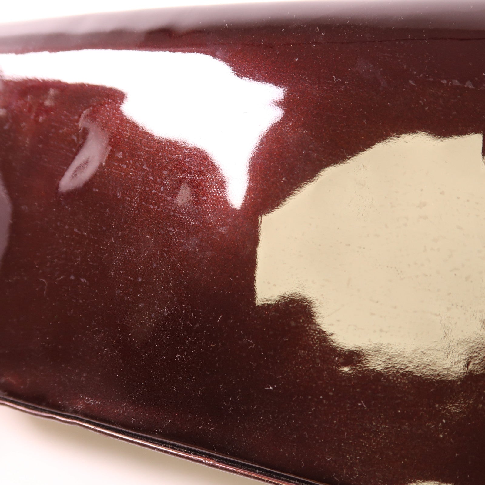 LOUIS VUITTON Vernis Pouchette Sobe金扣手拿包