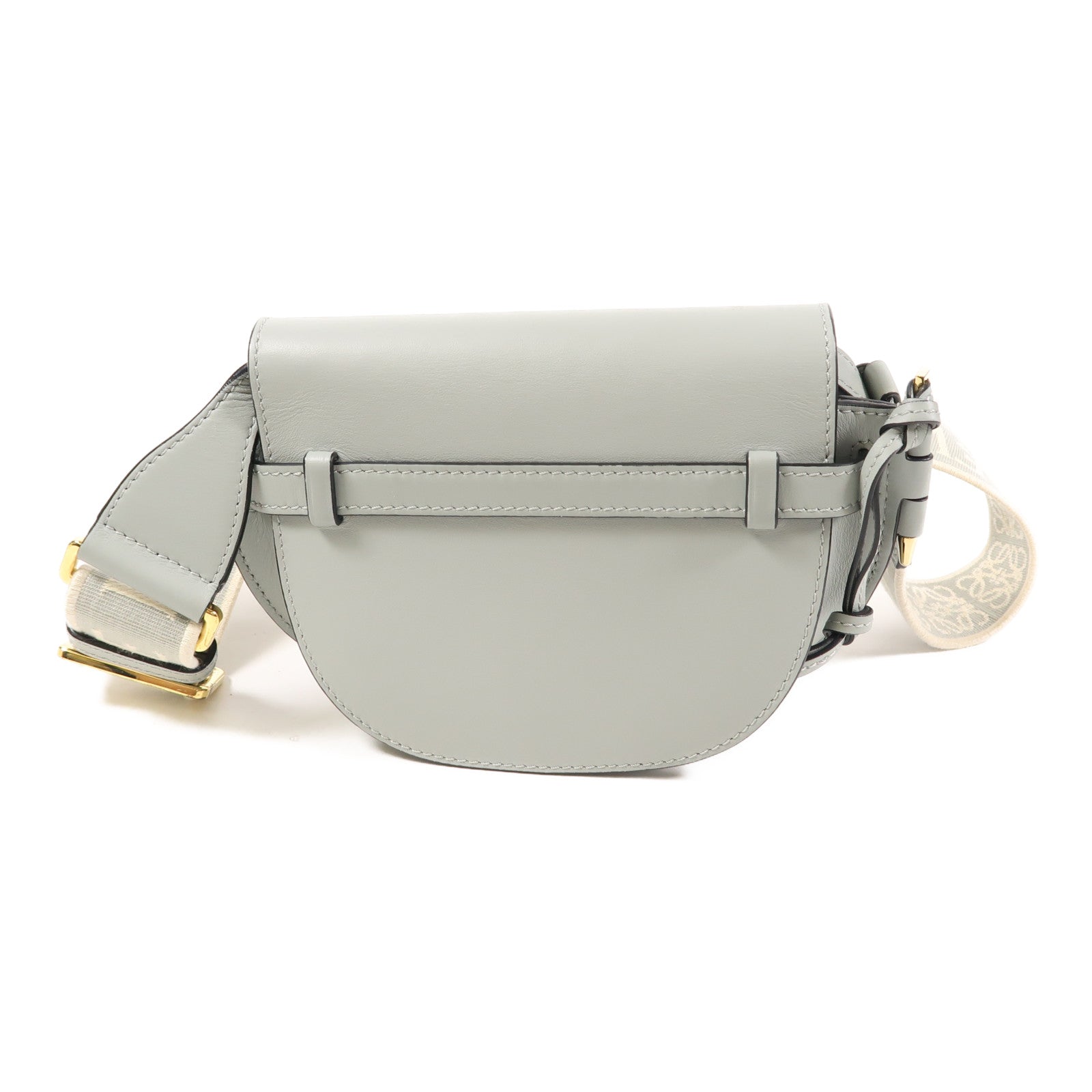 LOEWE 牛皮皮革Mini Gate金扣肩背袋