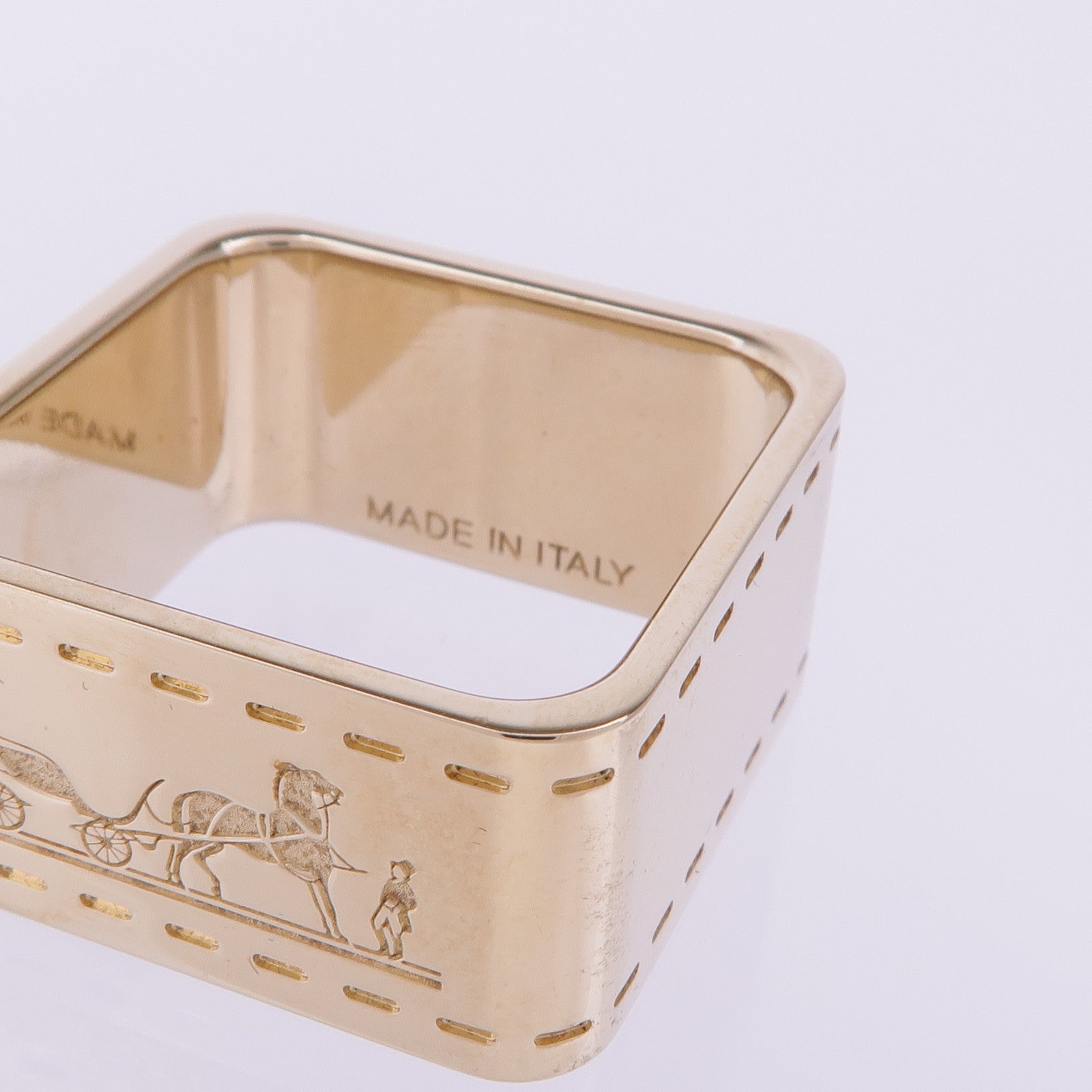 HERMES 金屬Scarf Ring圍巾戒指