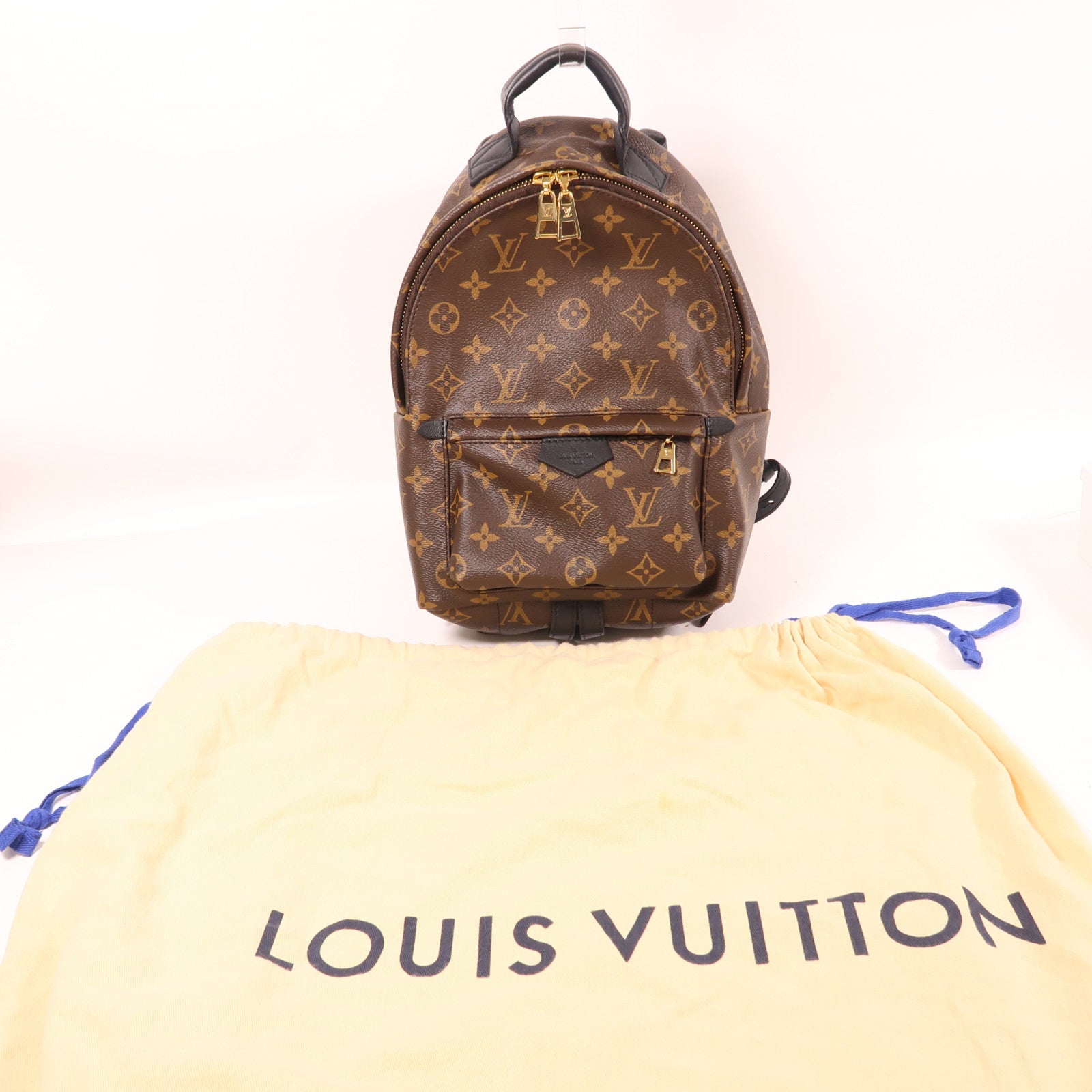 LOUIS VUITTON Monogram Palm Springs PM金扣背包