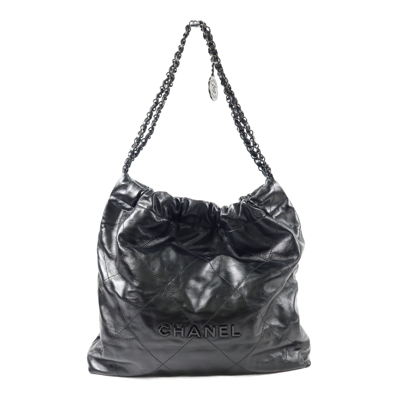 CHANEL 牛皮皮革Chanel 22 Small 鏈帶肩背袋
