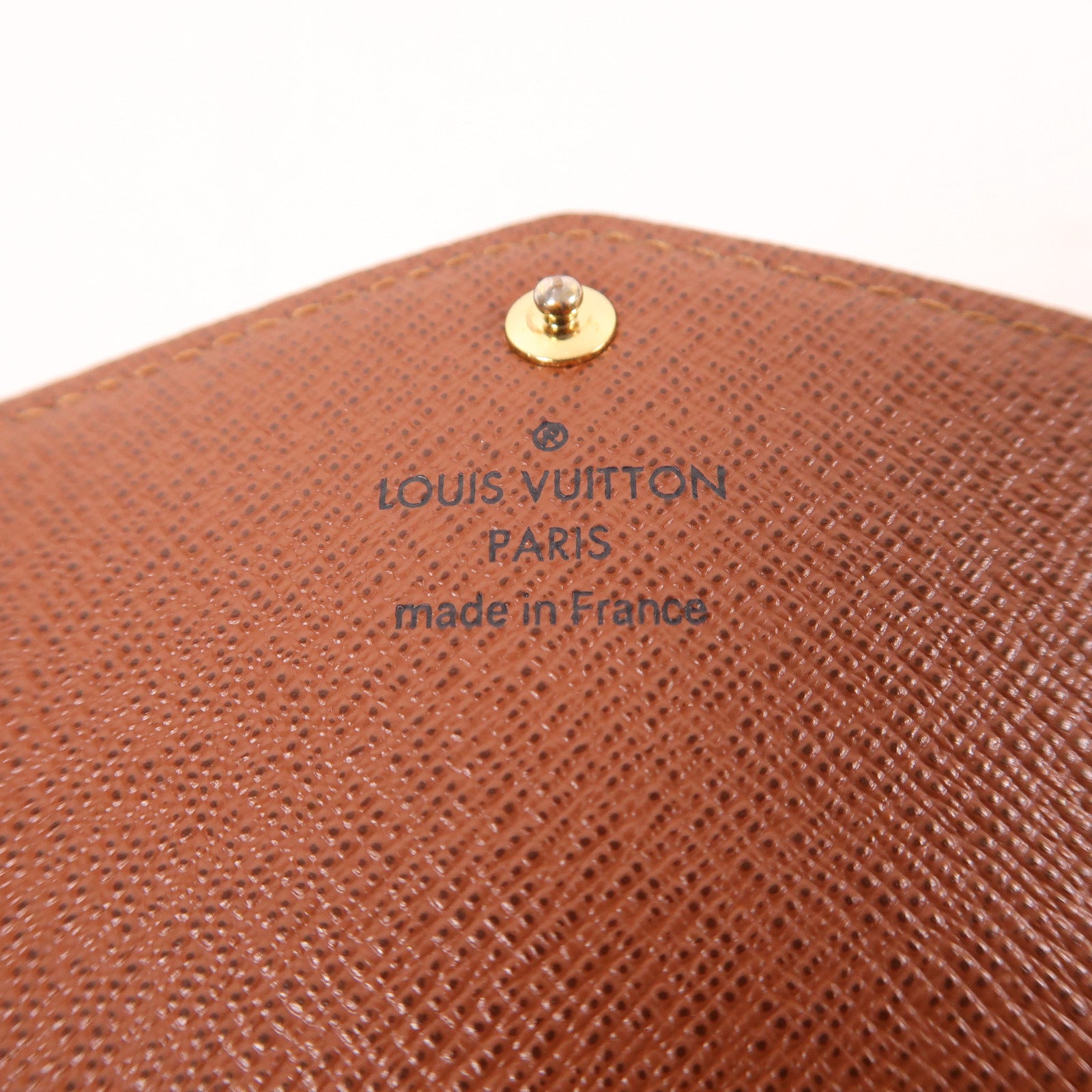 LOUIS VUITTON LV GHW Sarah Long Wallet M62234 Monogram Brown