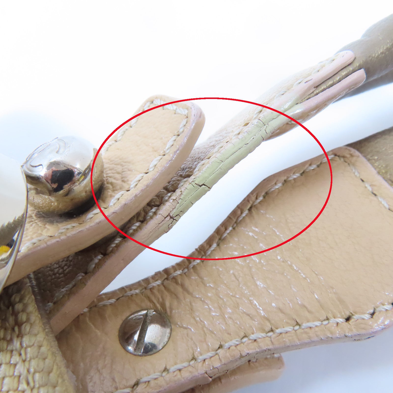 CHANEL (PRICE DOWN) Quilted CC SHW Paris Biarritz Tote Bag Handbag PVC Coated Canvas Beige