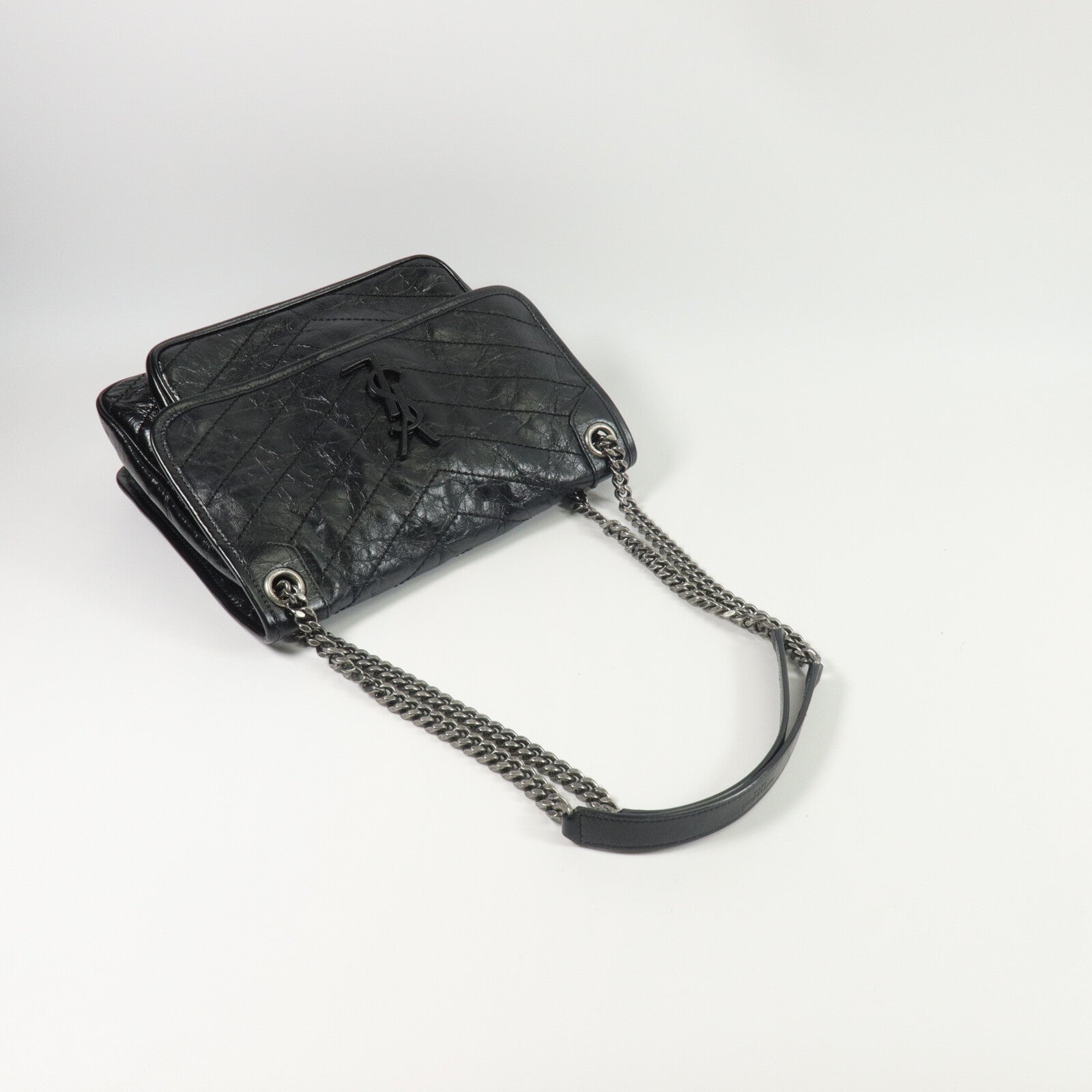 SAINT LAURENT 牛皮皮革Niki Medium鏈帶肩背袋