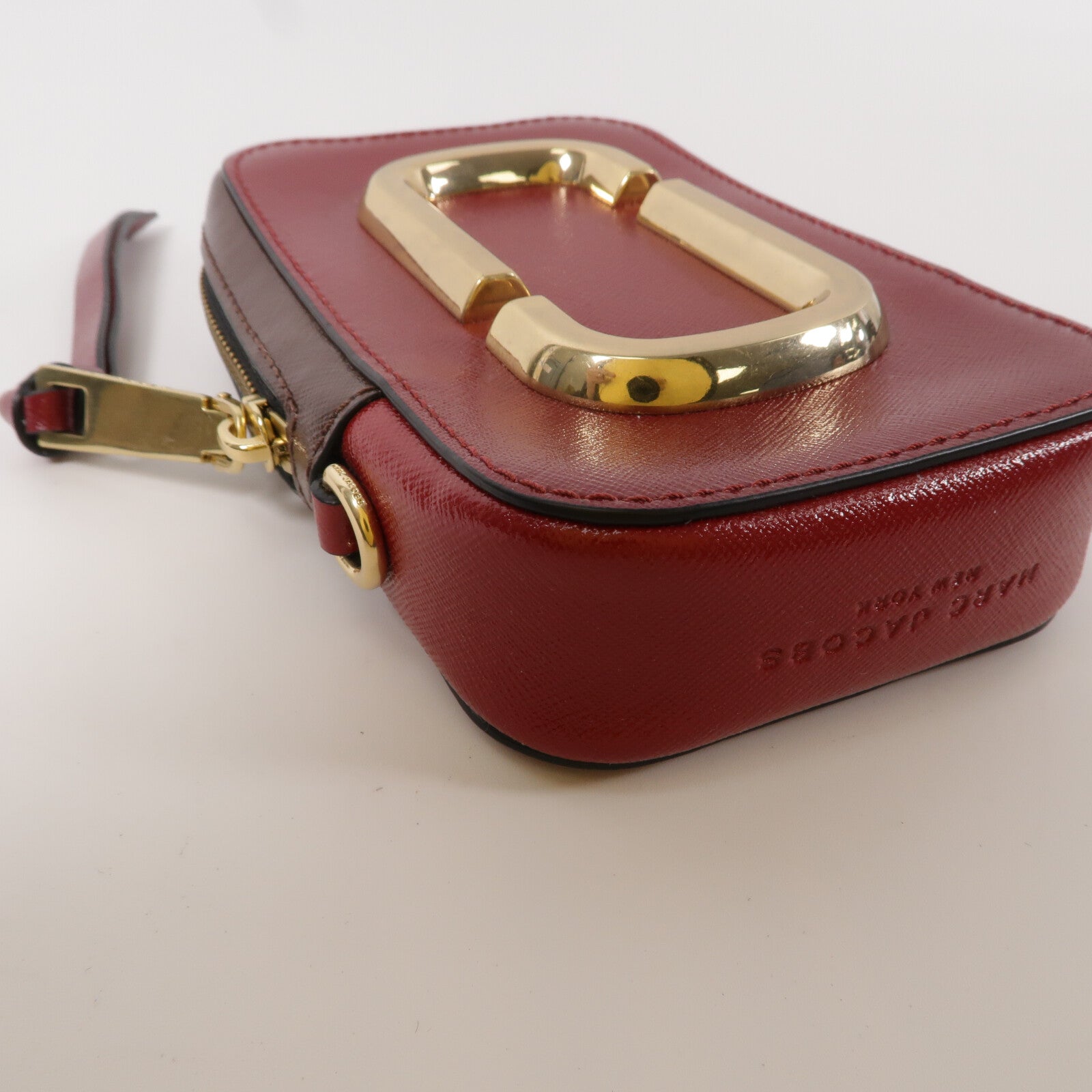 MARC BY MARC JACOBS 塗層帆布Chain Shoulder鏈帶肩背袋