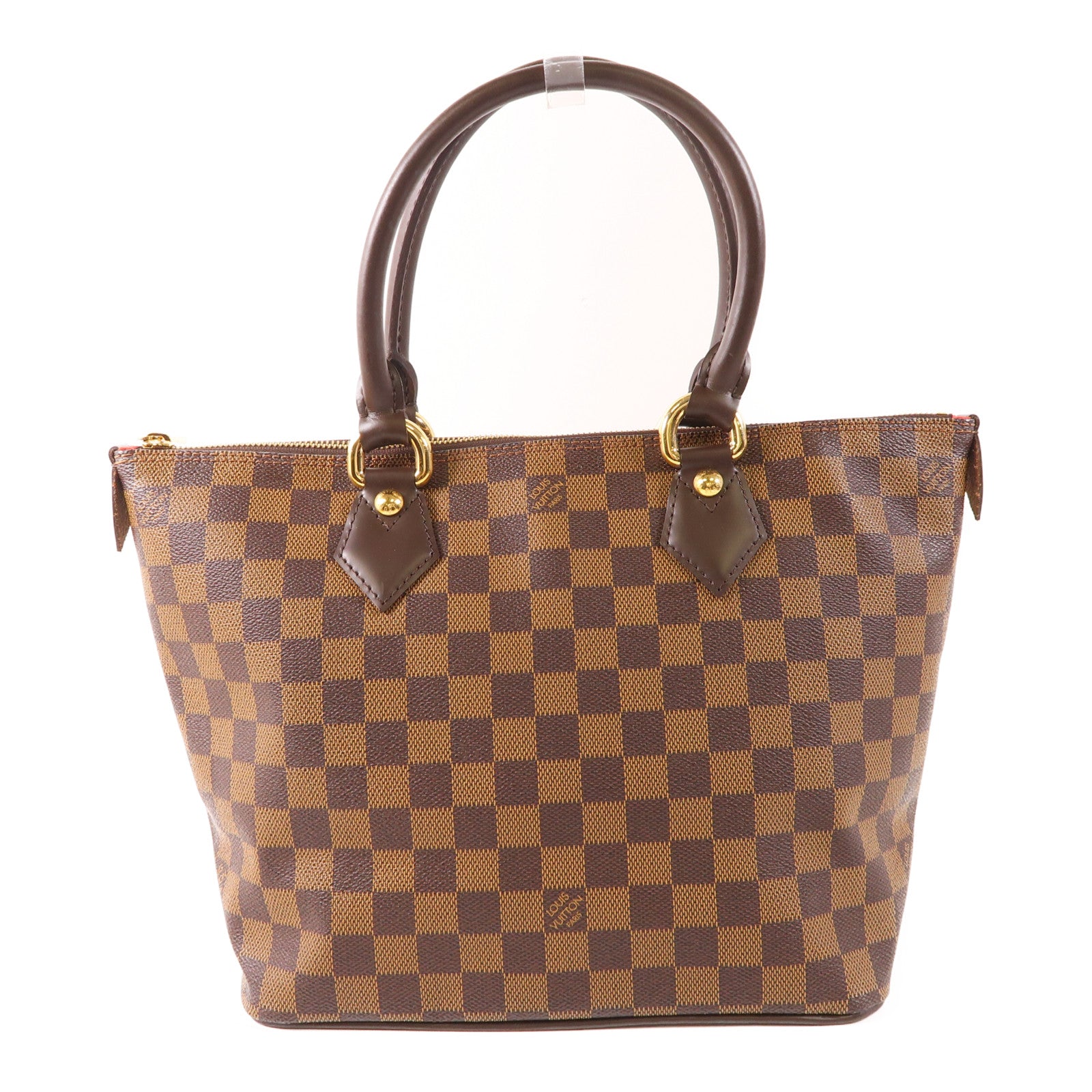 LOUIS VUITTON LV GHW Saleya PM Shoulder Handbag N51183 Damier Brown