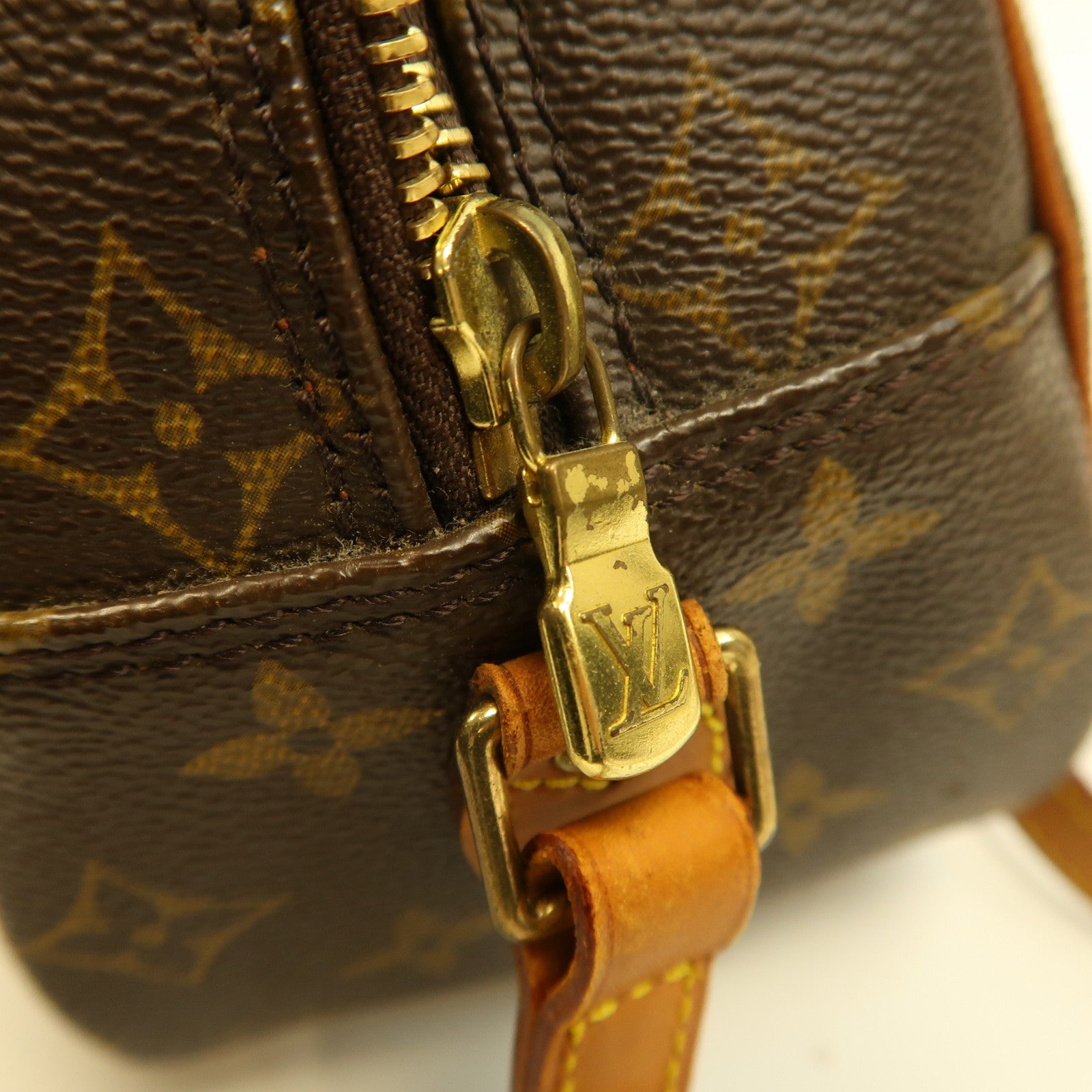 LOUIS VUITTON Monogram Blois金扣肩背袋啡色