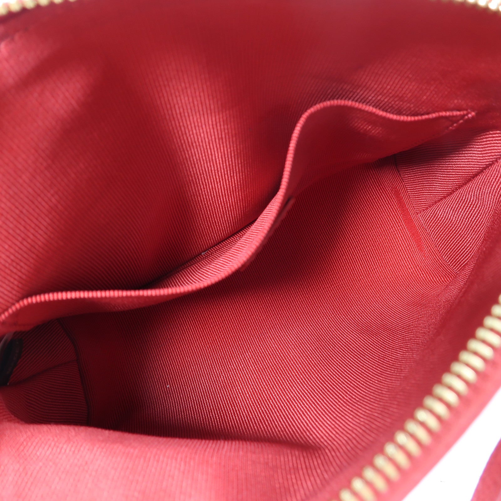 Furla 牛皮皮革Shoulder Bag金扣肩背袋紅色