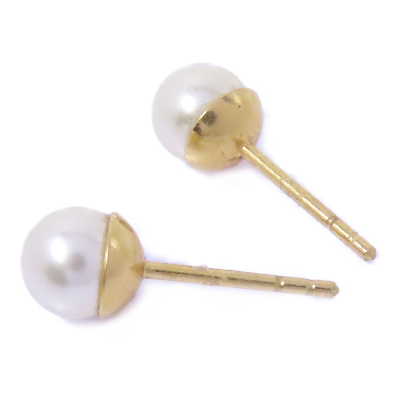 Dior 金屬/PVC Earrings耳環白色/金色