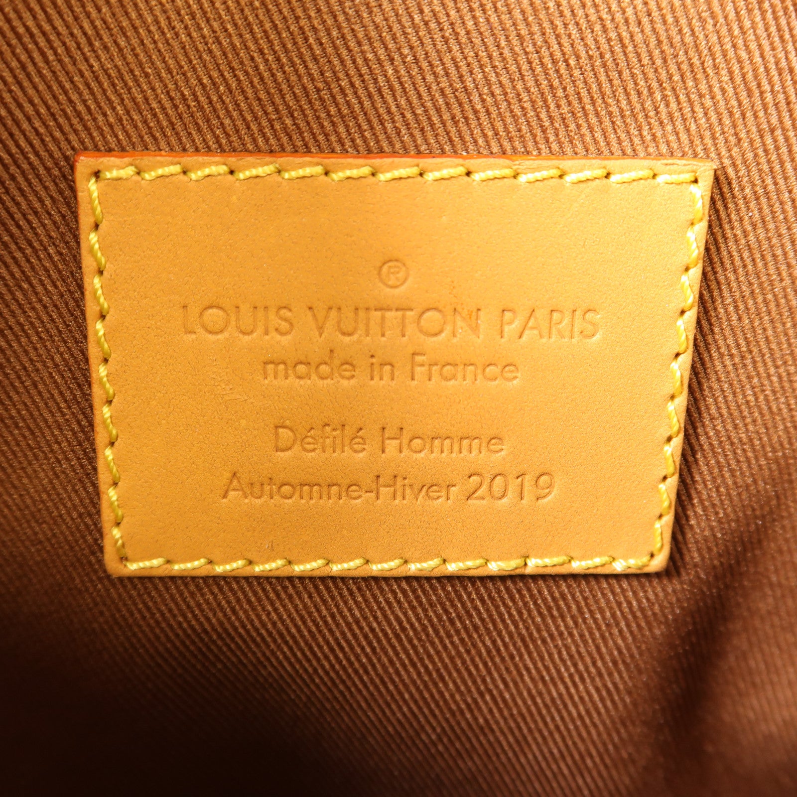 LOUIS VUITTON Monogram Soft Trunk金扣肩背袋棕色