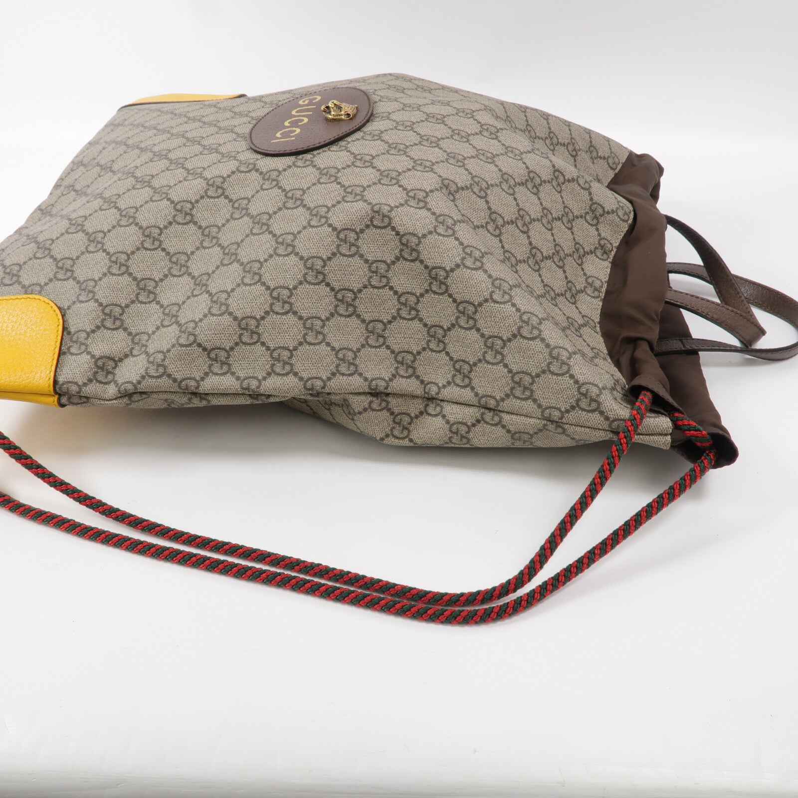 GUCCI 塗層帆布Drawstring Backpack背包