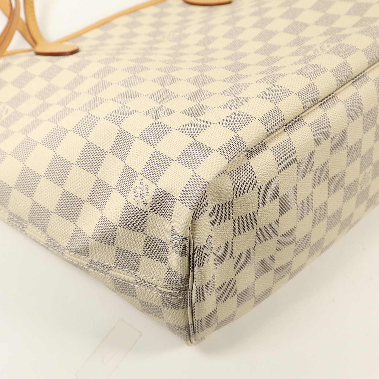 LOUIS VUITTON Damier Azur Neverfull MM手挽袋