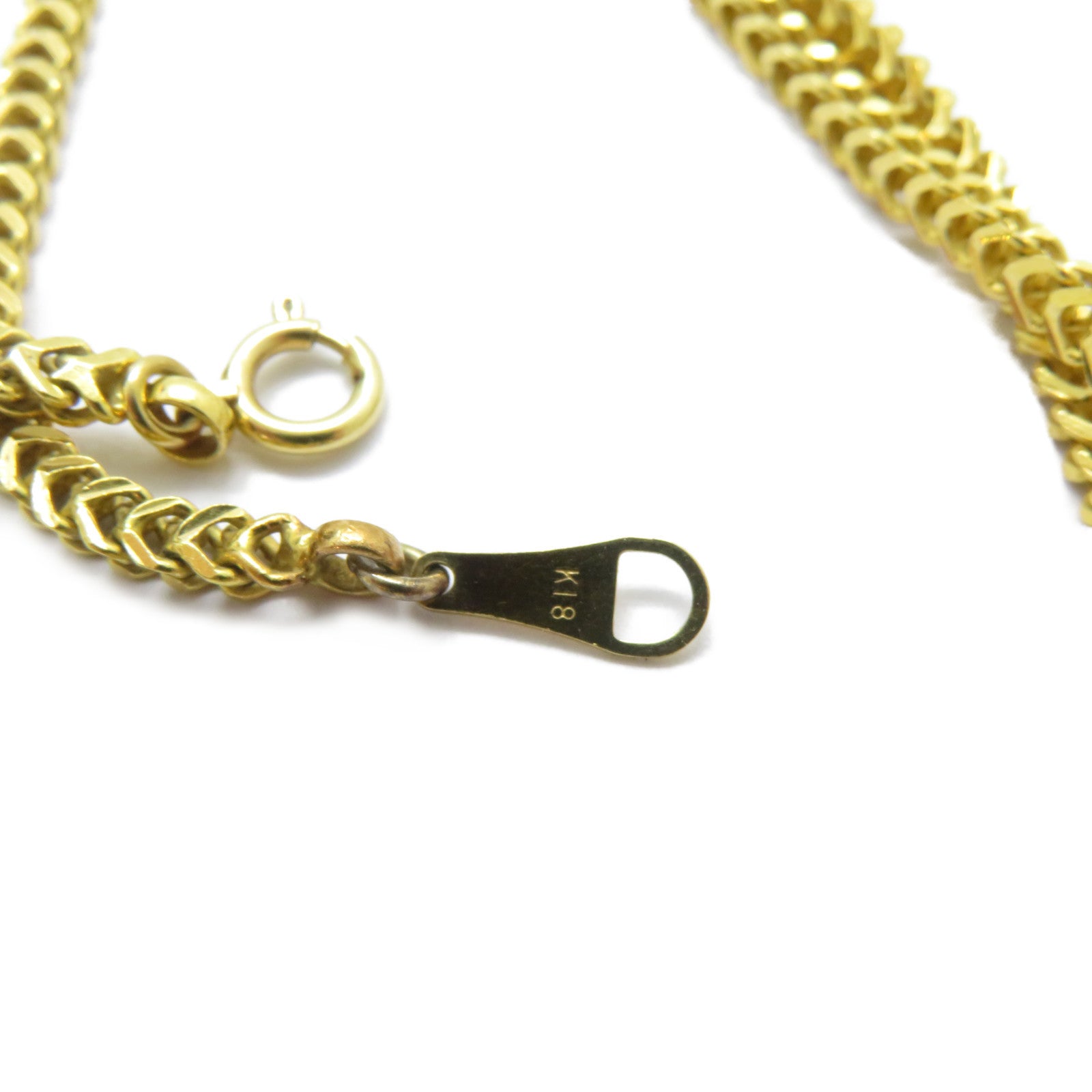 JEWELRY 【激減優惠】18K黃金Garnet Necklace 1.04ct石榴石/1.27ct鑚石項鏈