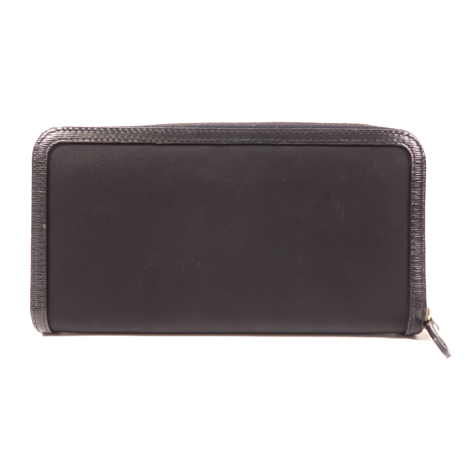 PRADA SHW Long Wallet Nylon Black