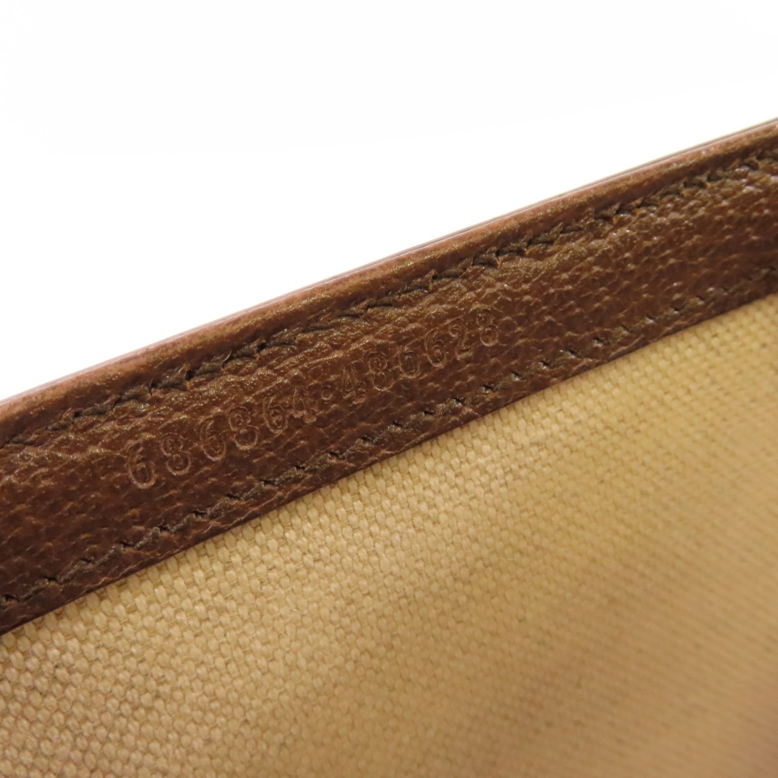 GUCCI GG帆布Bamboo 1947 2Way Shoulder Bag手挽肩背兩用袋啡色