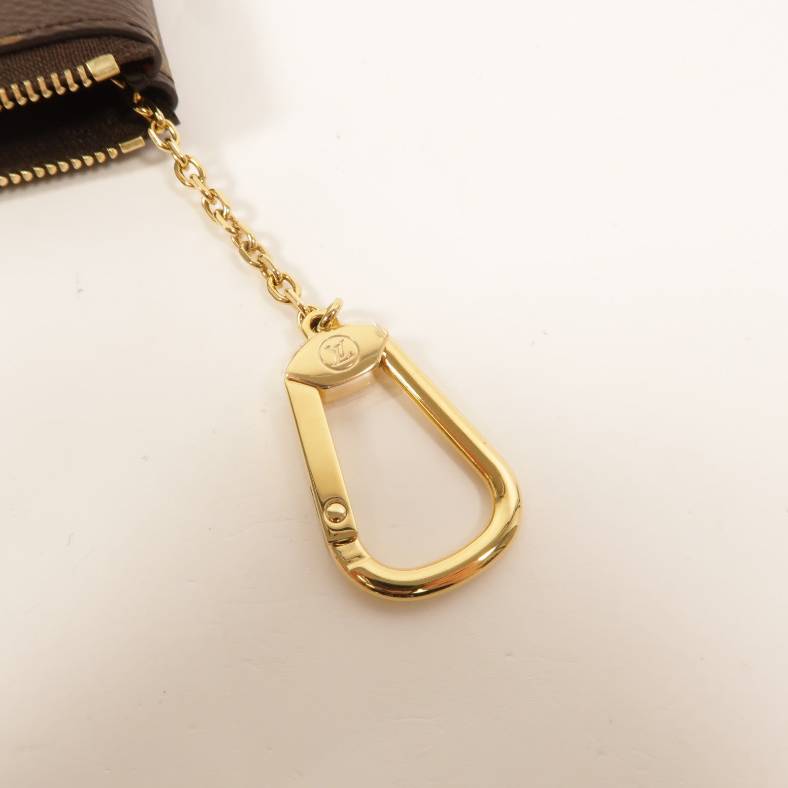 LOUIS VUITTON Monogram Key Pouch S零錢包