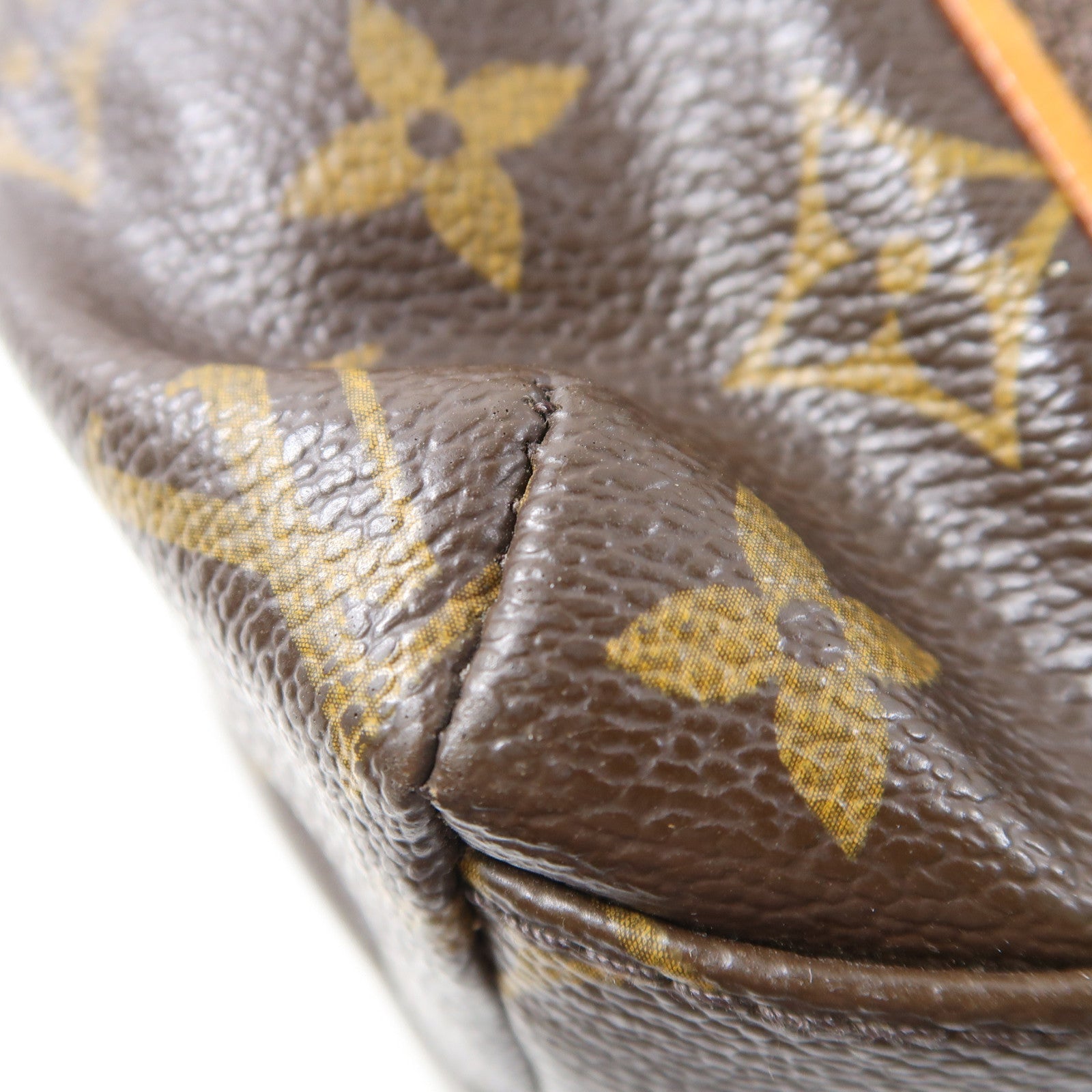 LOUIS VUITTON Monogram Cabas Beaubourg金扣肩背袋啡色