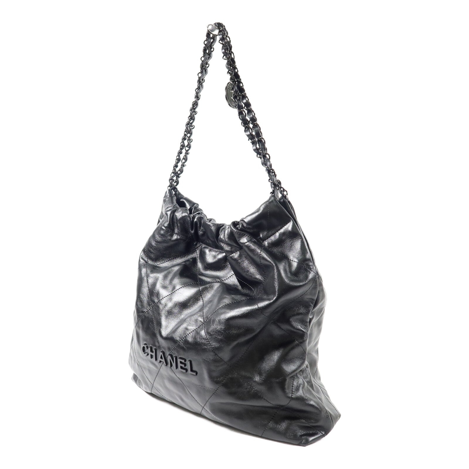 CHANEL 牛皮皮革Chanel 22 Small 鏈帶肩背袋