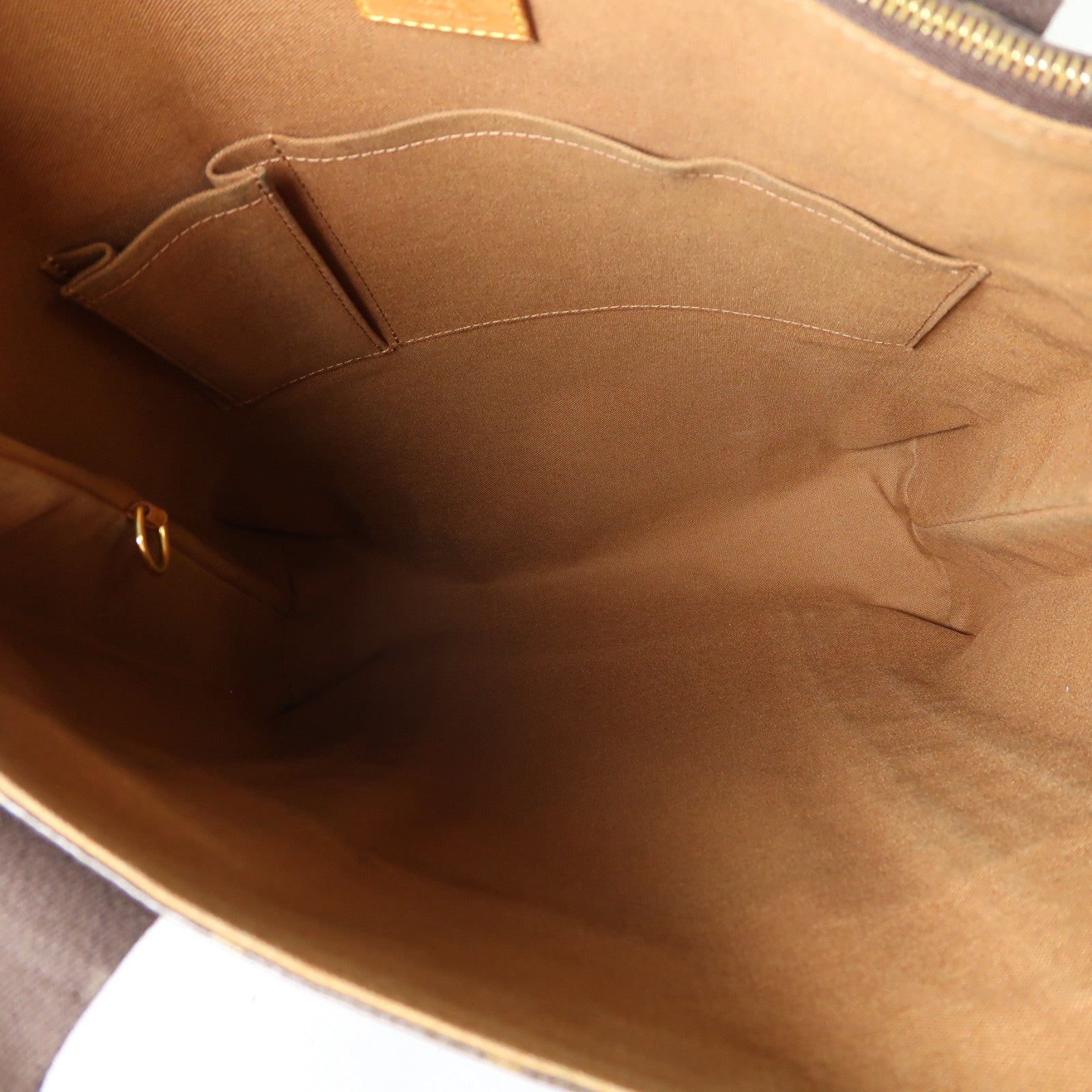 LOUIS VUITTON Monogram Cabas Beaubourg金扣肩背袋啡色