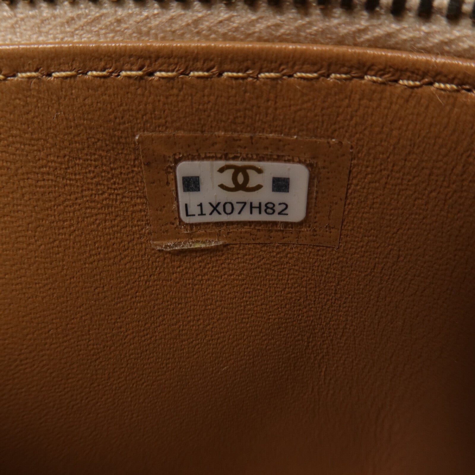 CHANEL 羊皮皮革Vanity Case鏈帶手挽肩背兩用袋