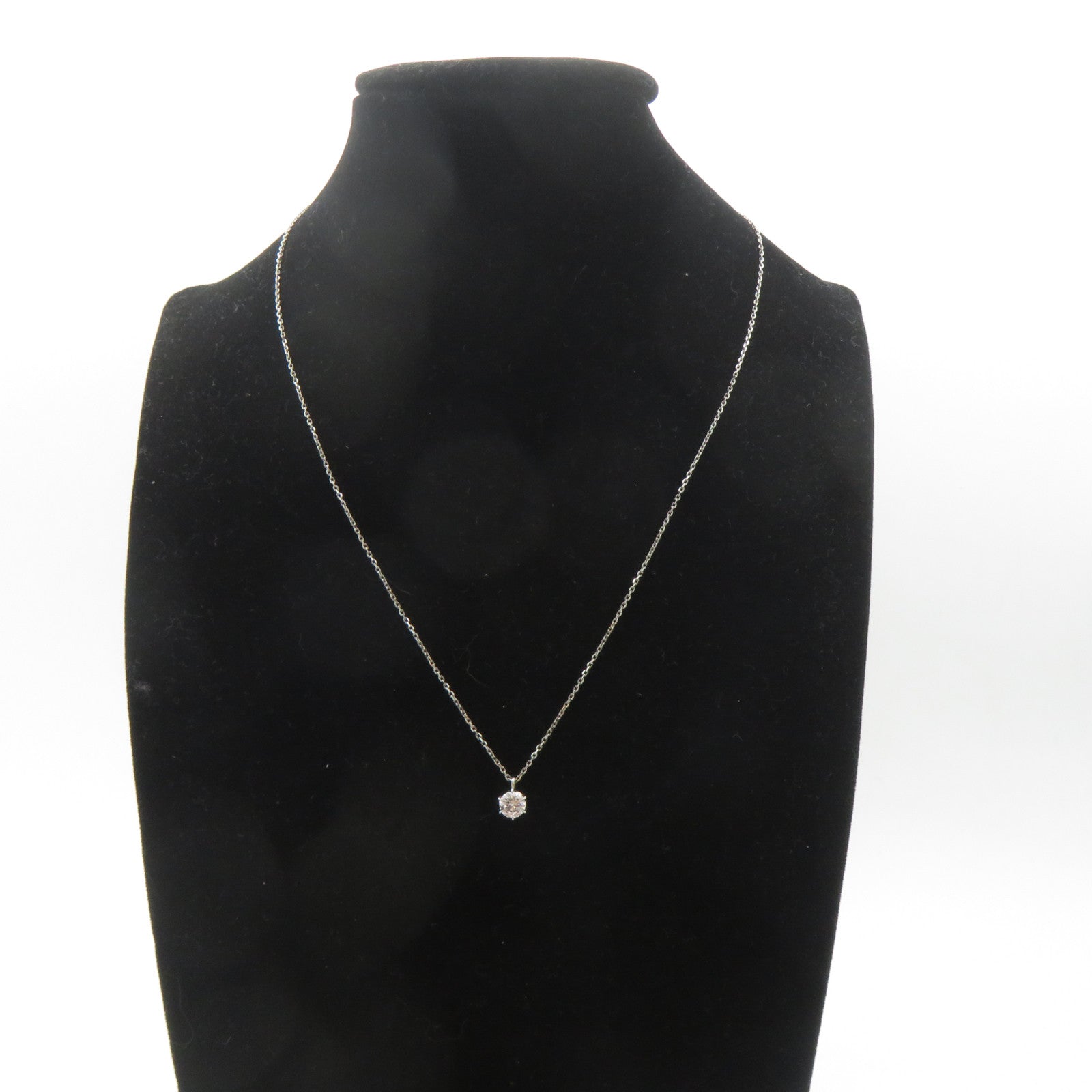 JEWELRY PT900鉑金Diamond Necklace 0.703ct鑽石項鍊