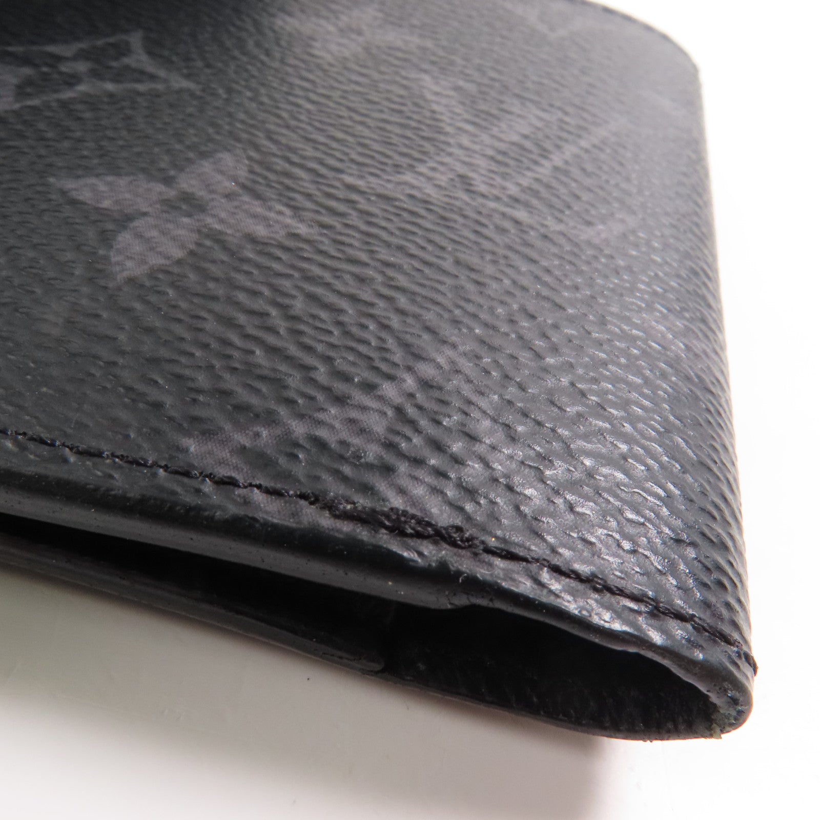 LOUIS VUITTON Monogram Eclipse Multiple錢包