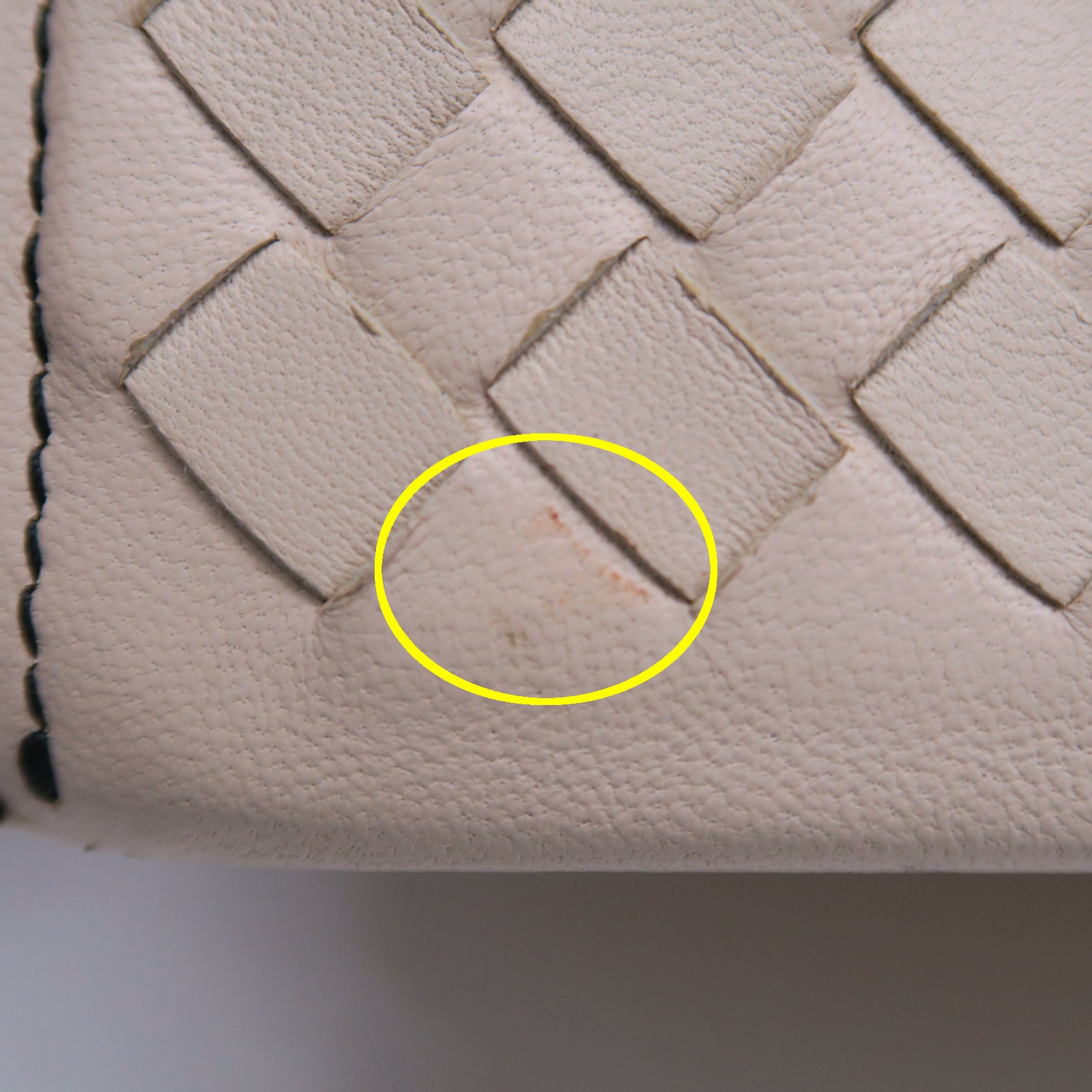 BOTTEGA VENETA 【激減優惠】皮革2 Way Shoulder金扣/黑扣肩背袋米色