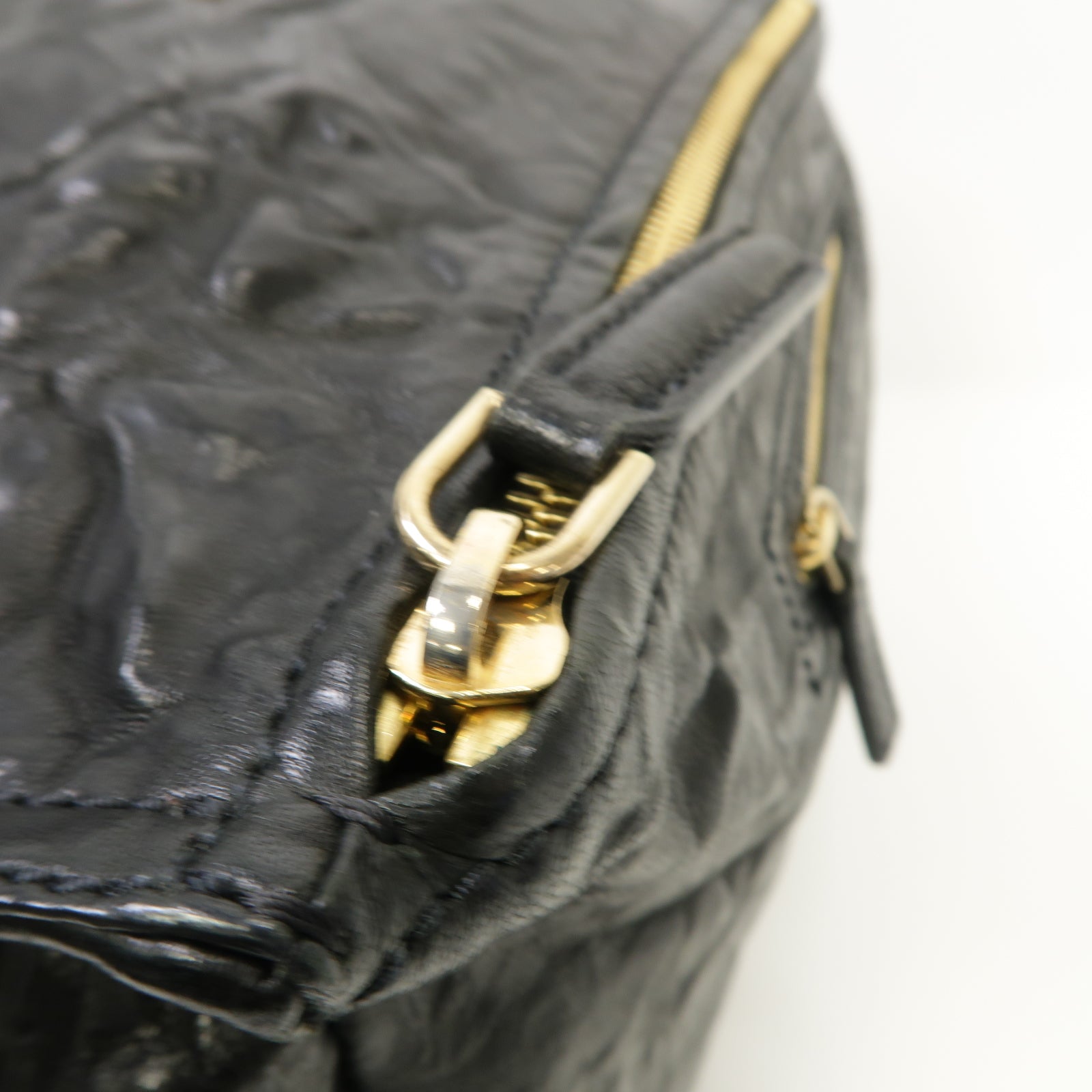 GIVENCHY 【清倉大減價】牛皮皮革Pandora Shoulder Bag金扣手挽肩背兩用袋黑色