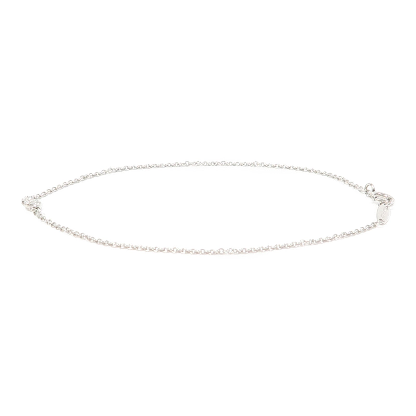 TIFFANY＆CO 【激減優惠】Pt950鉑金Elsa Peretti Bracelet手鏈
