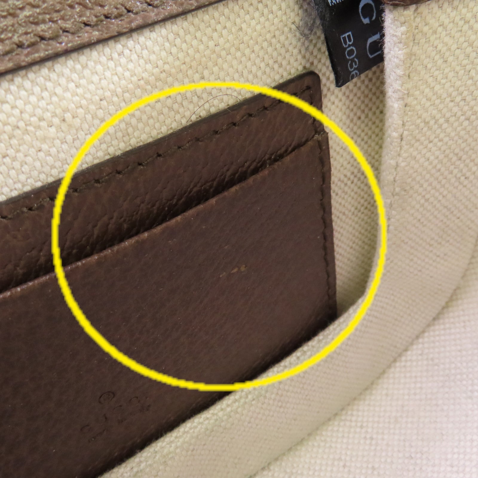 GUCCI GG帆布Bamboo 1947 2Way Shoulder Bag手挽肩背兩用袋啡色