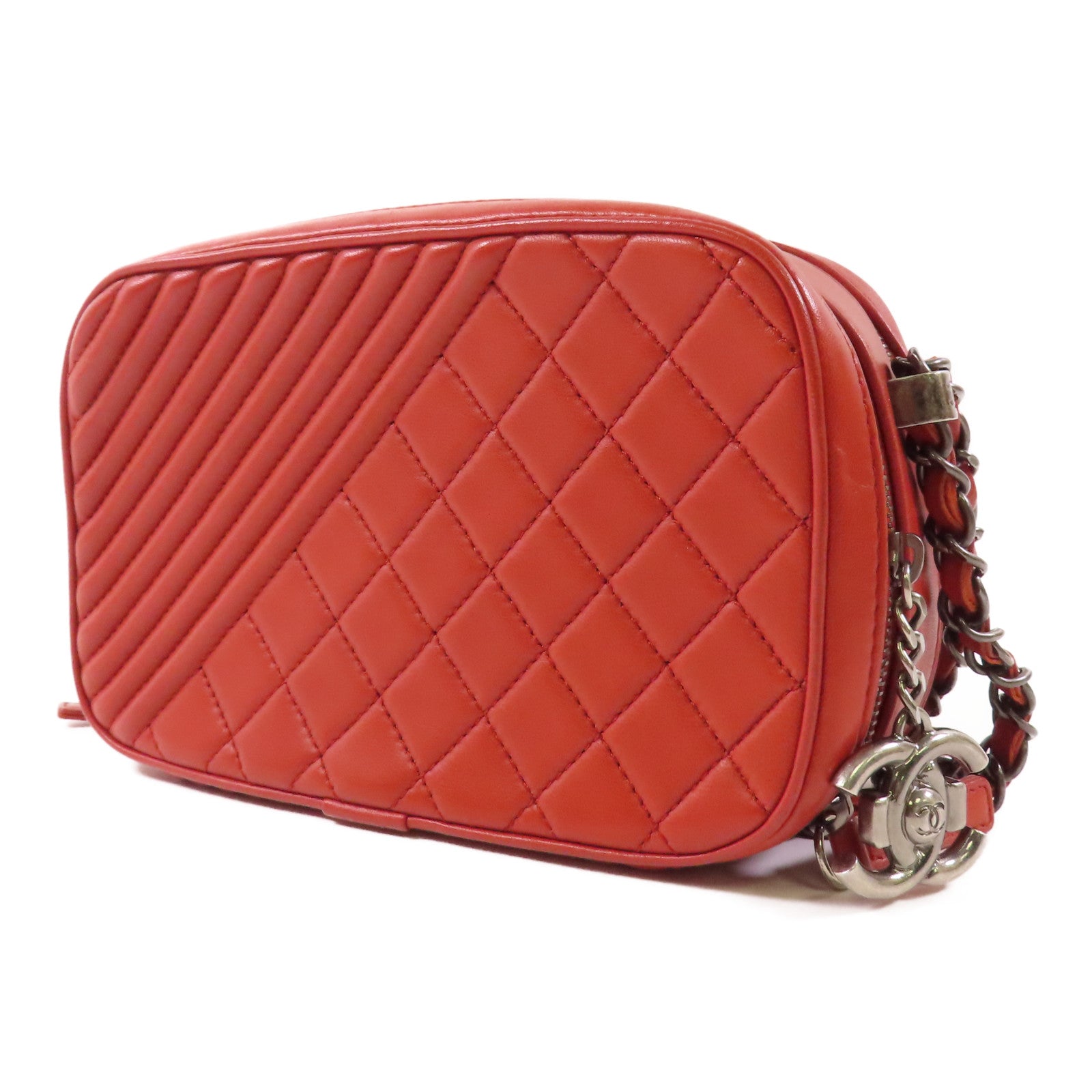 CHANEL 【激減優惠】牛皮皮革Shoulder Bag肩背袋