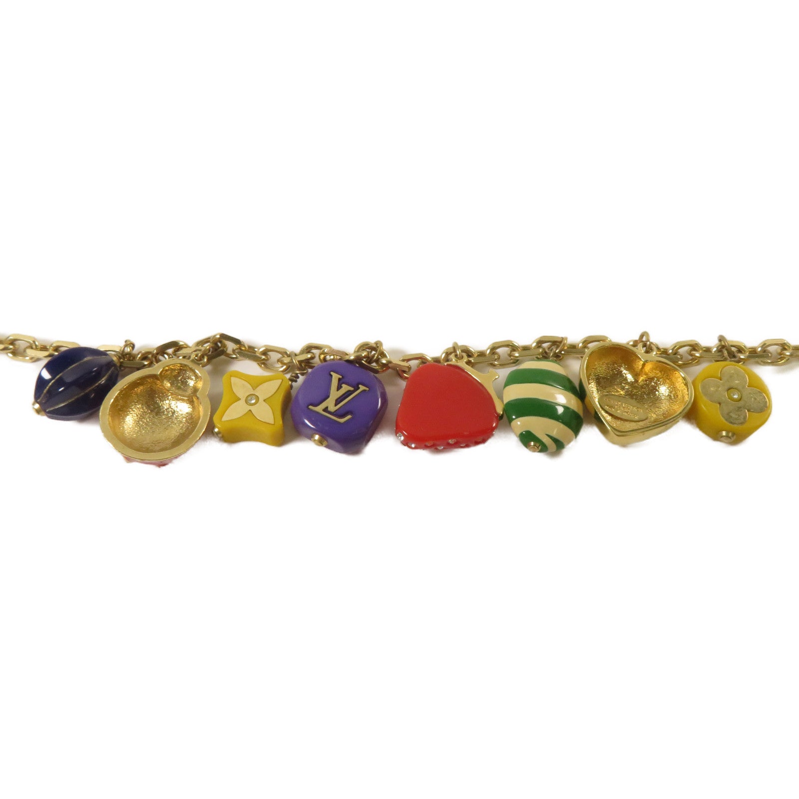 LOUIS VUITTON 【激減優惠】PVC/金屬Necklace彩色/金色