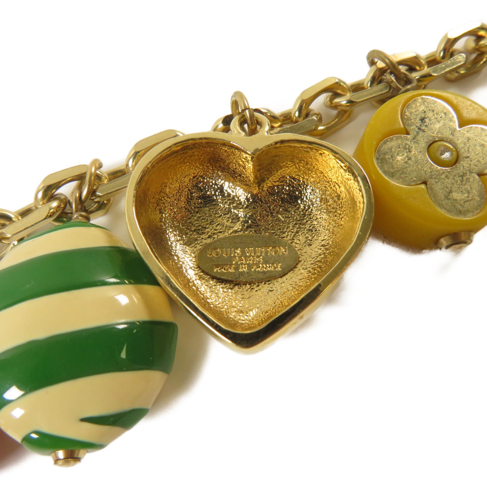 LOUIS VUITTON 【激減優惠】PVC/金屬Necklace彩色/金色