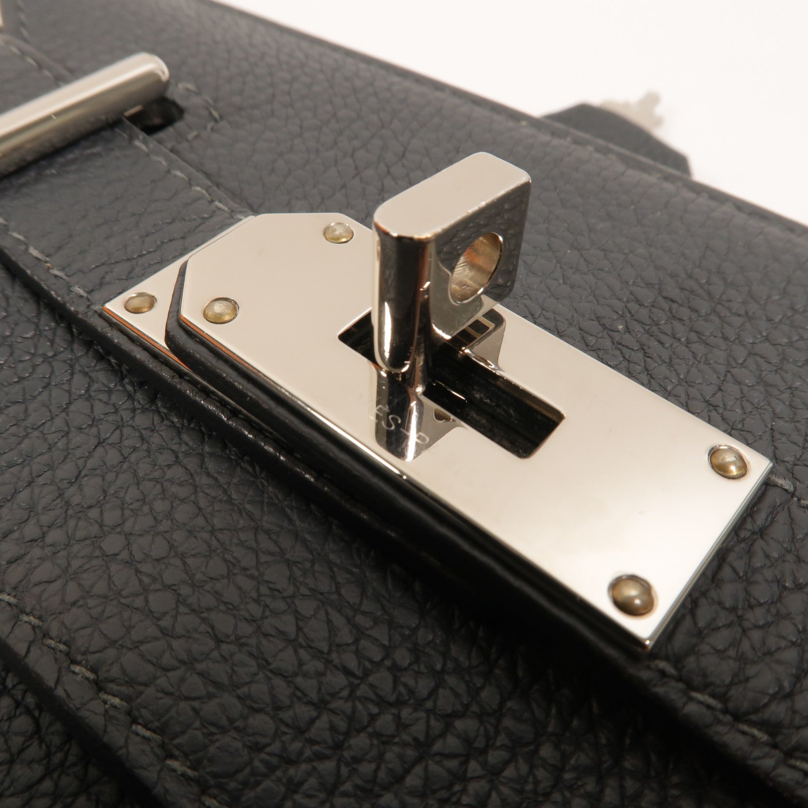 HERMES Togo皮革Hac A Dos PM背包Gris Misty