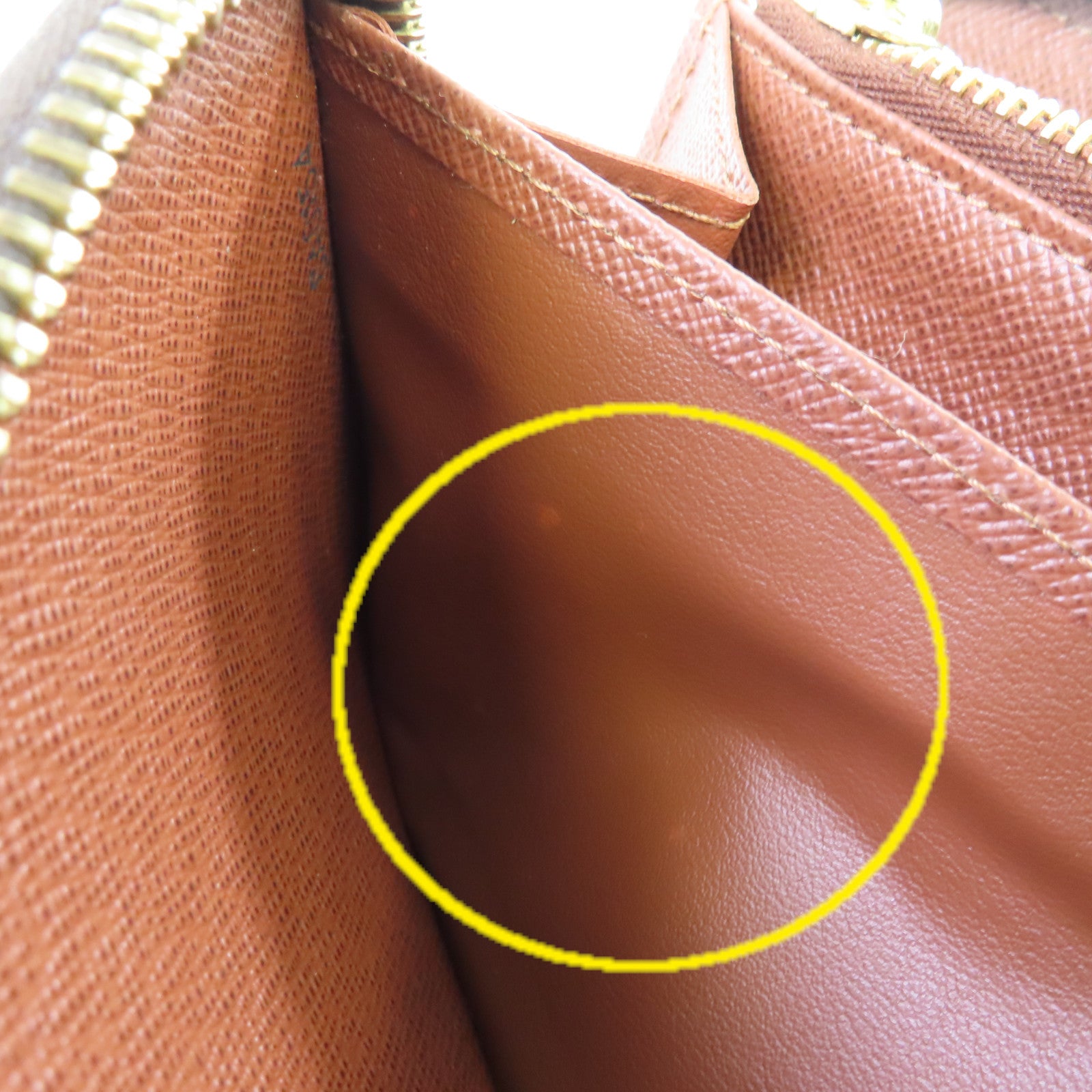 LOUIS VUITTON Monogram Zippy Wallet拉鏈長錢包啡色