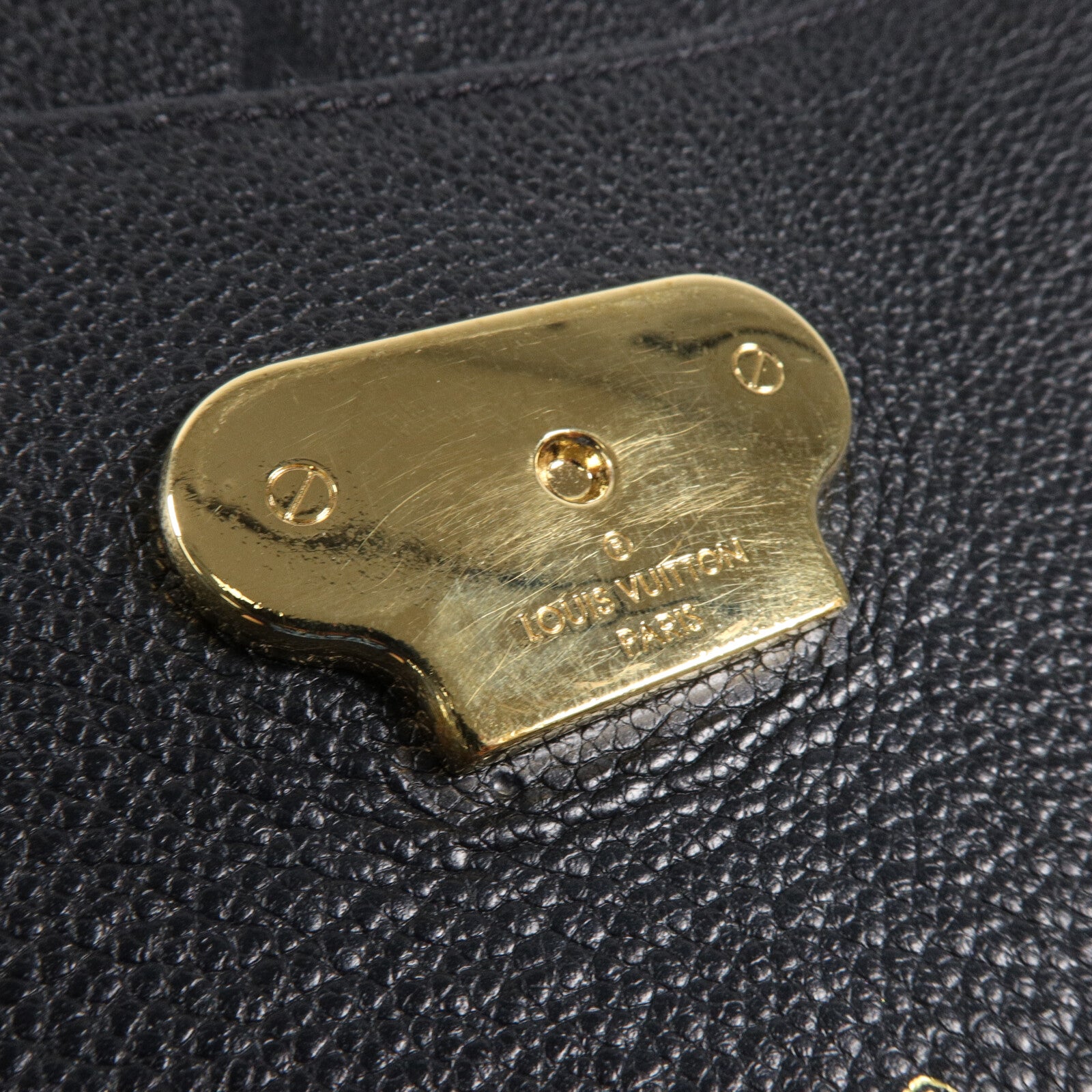 LOUIS VUITTON Monogram Empreinte Vavin PM鏈帶肩背袋