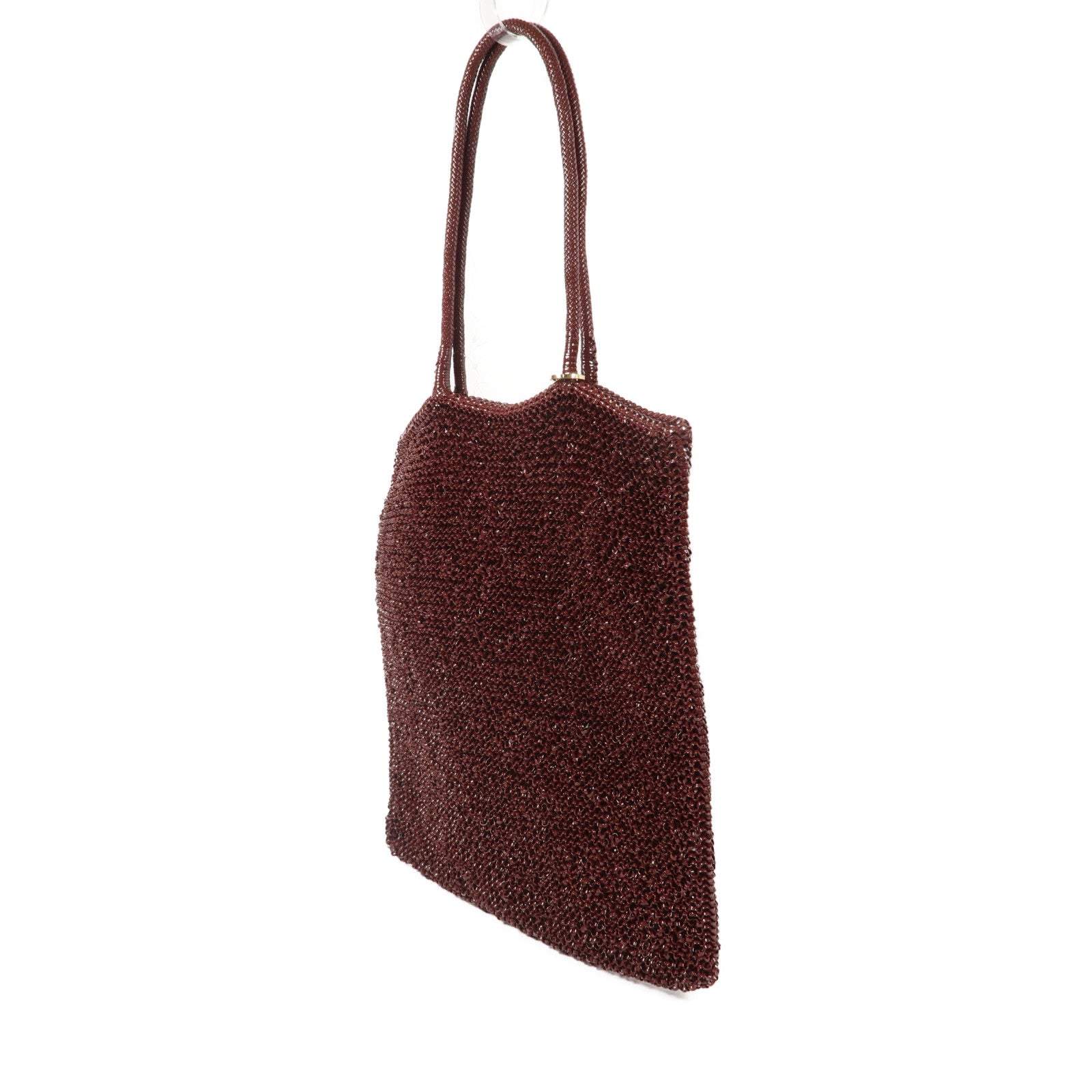 ANTEPRIMA PVC Wirebag金扣肩背袋紅色