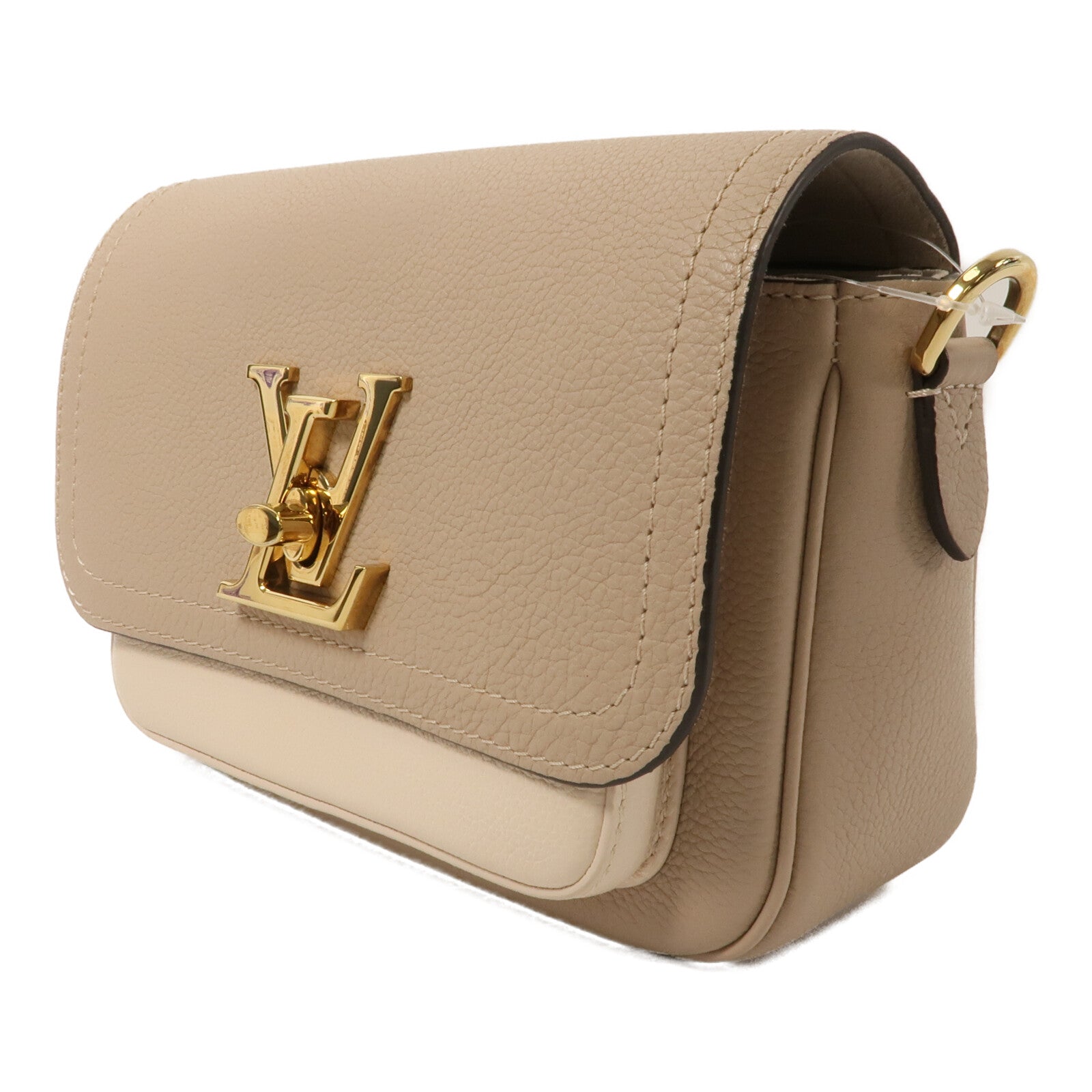 LOUIS VUITTON 牛皮皮革Lockme Tender手挽肩背兩用袋
